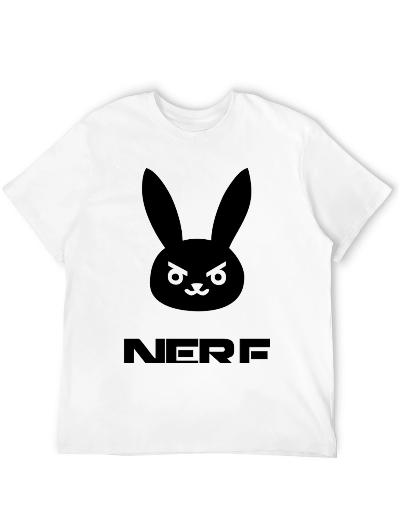 Nerf D.Va Overwatch T-Shirt Black Graphic Tee