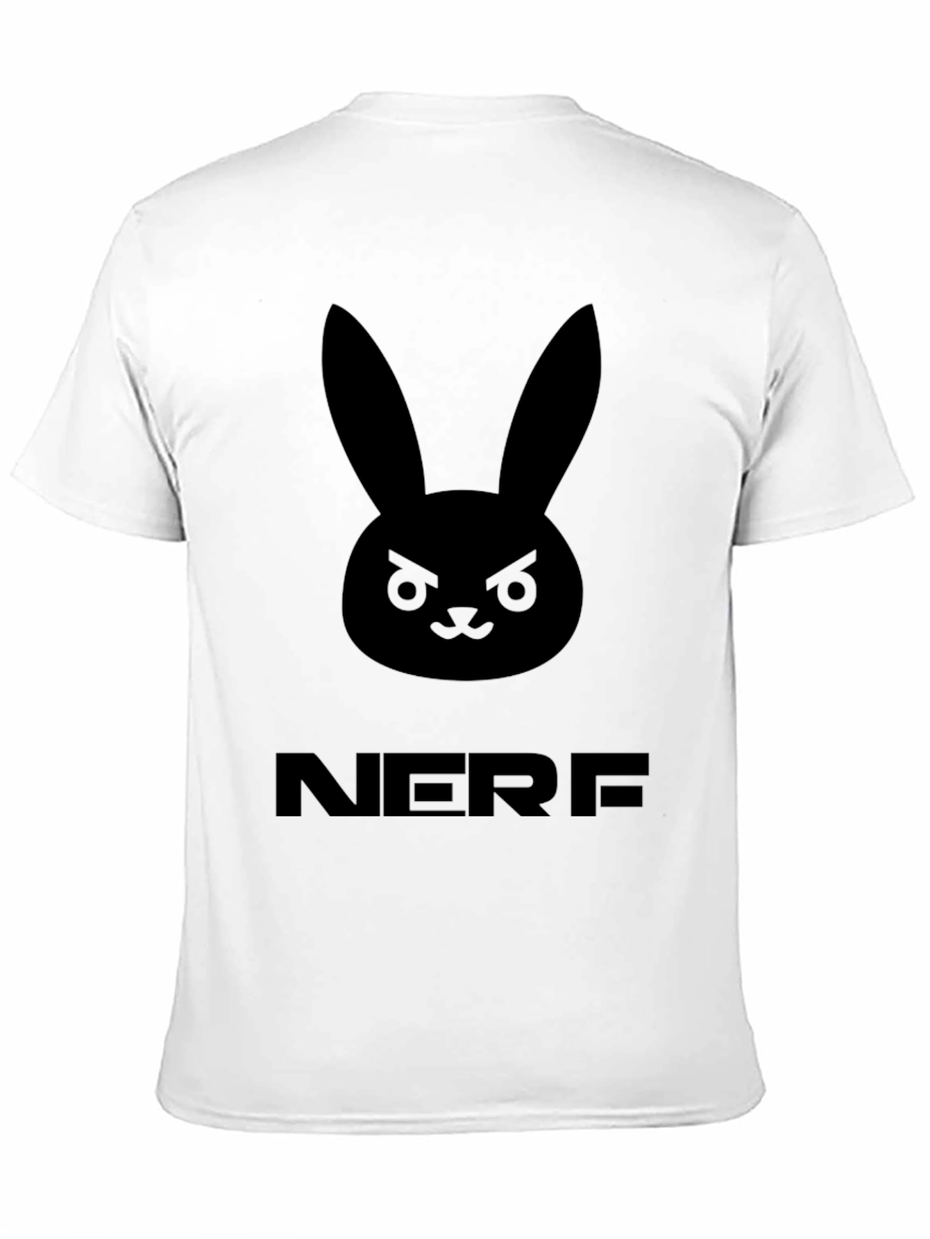 Nerf D.Va Overwatch T-Shirt Black Graphic Tee