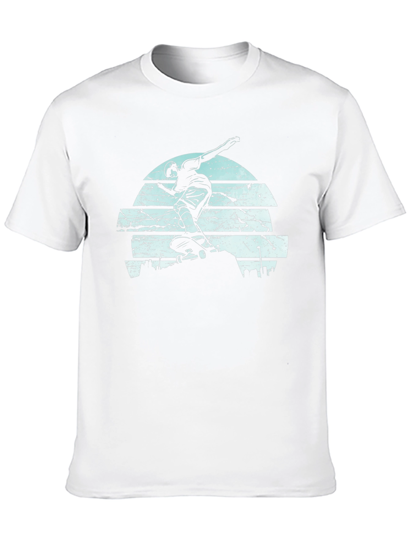 Skater Graphic T-Shirt - Black Tee