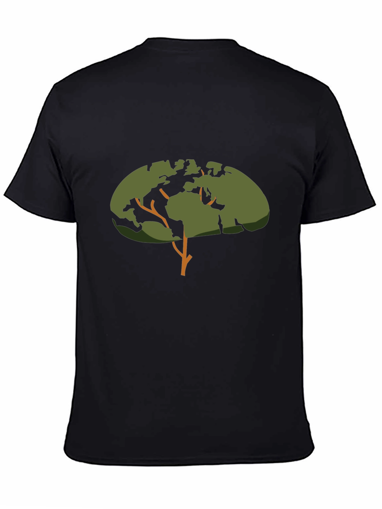 Earth Tree Graphic Tee - Black T-Shirt