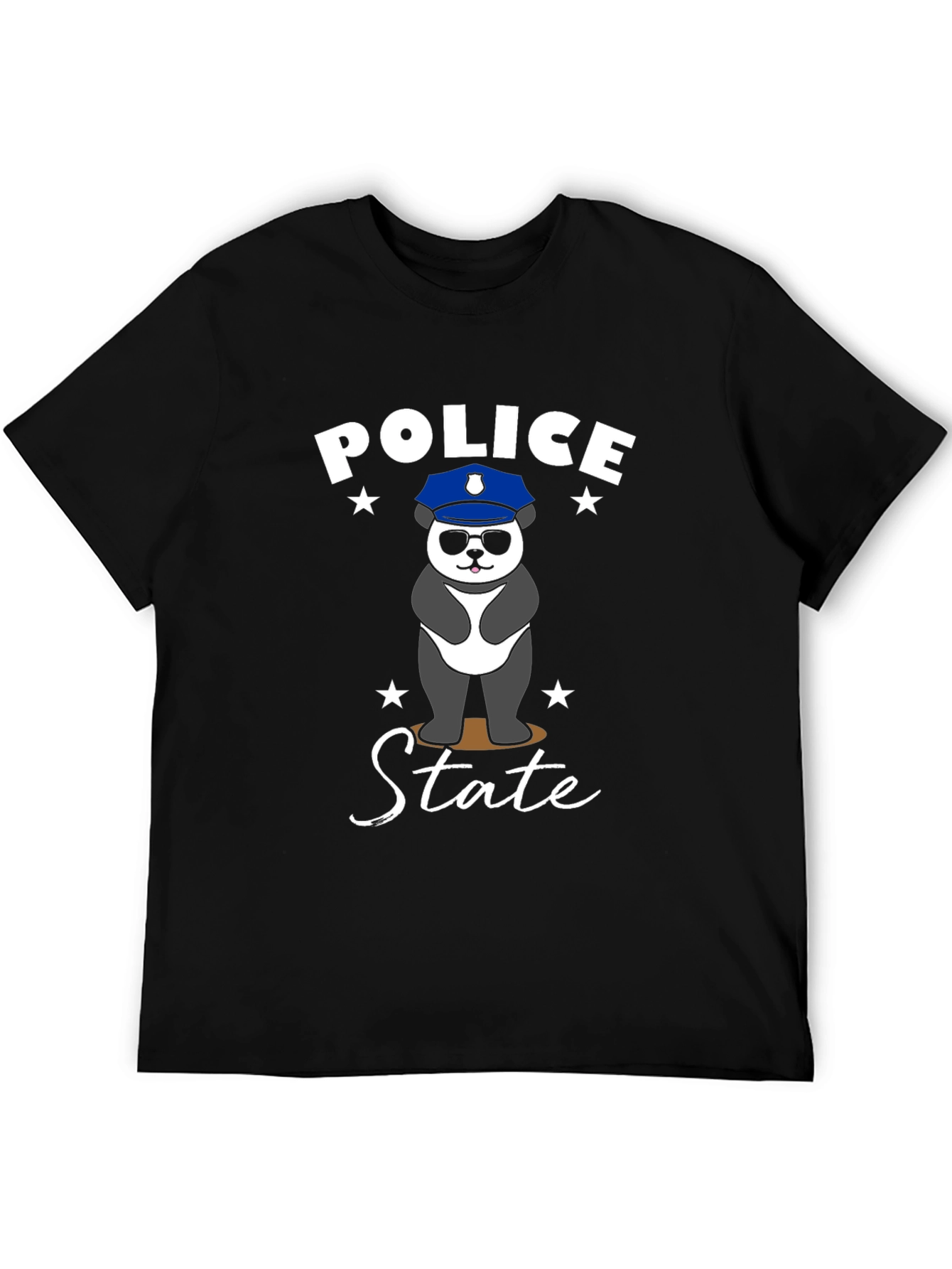 Police Panda State T-Shirt