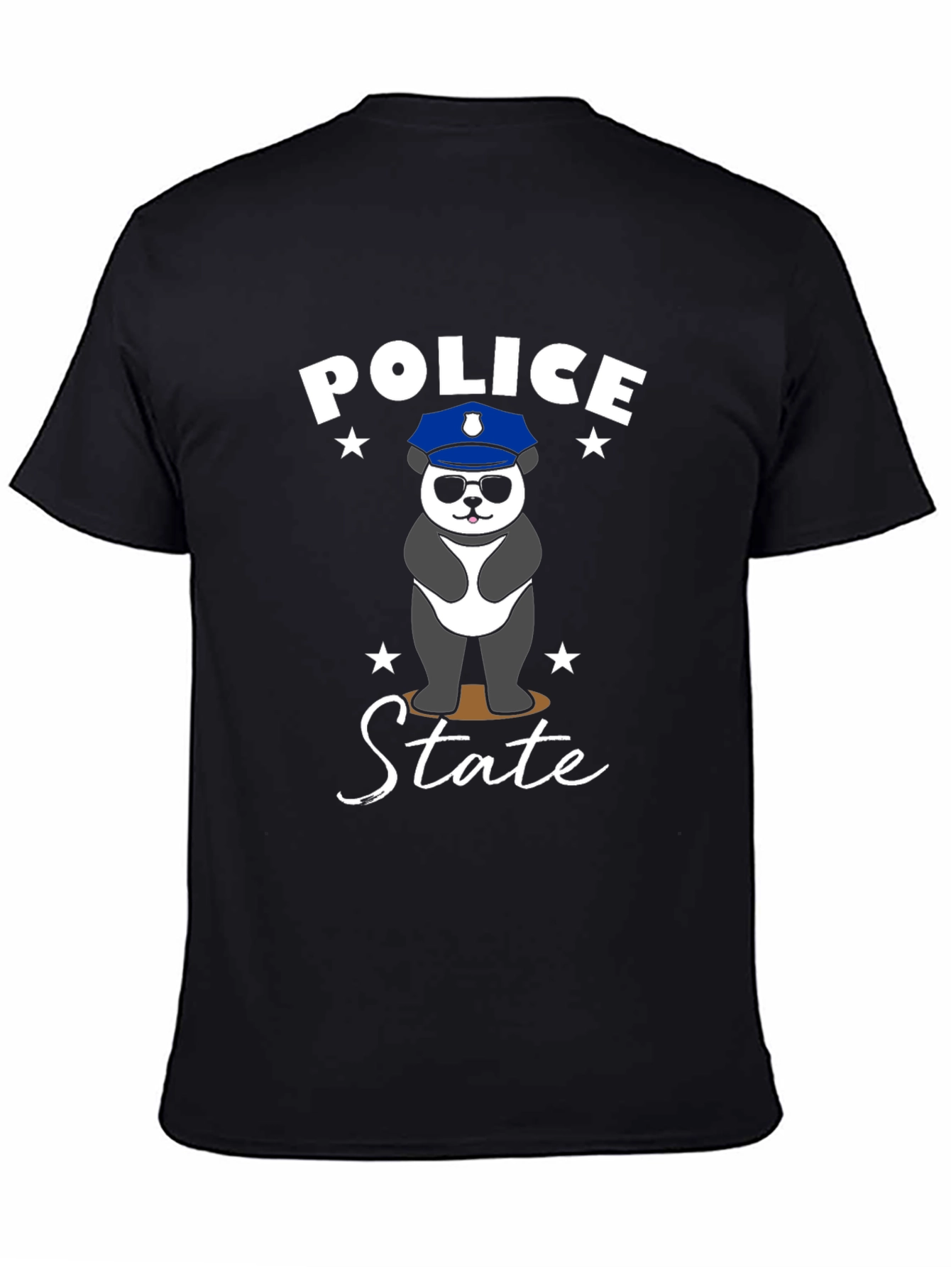 Police Panda State T-Shirt
