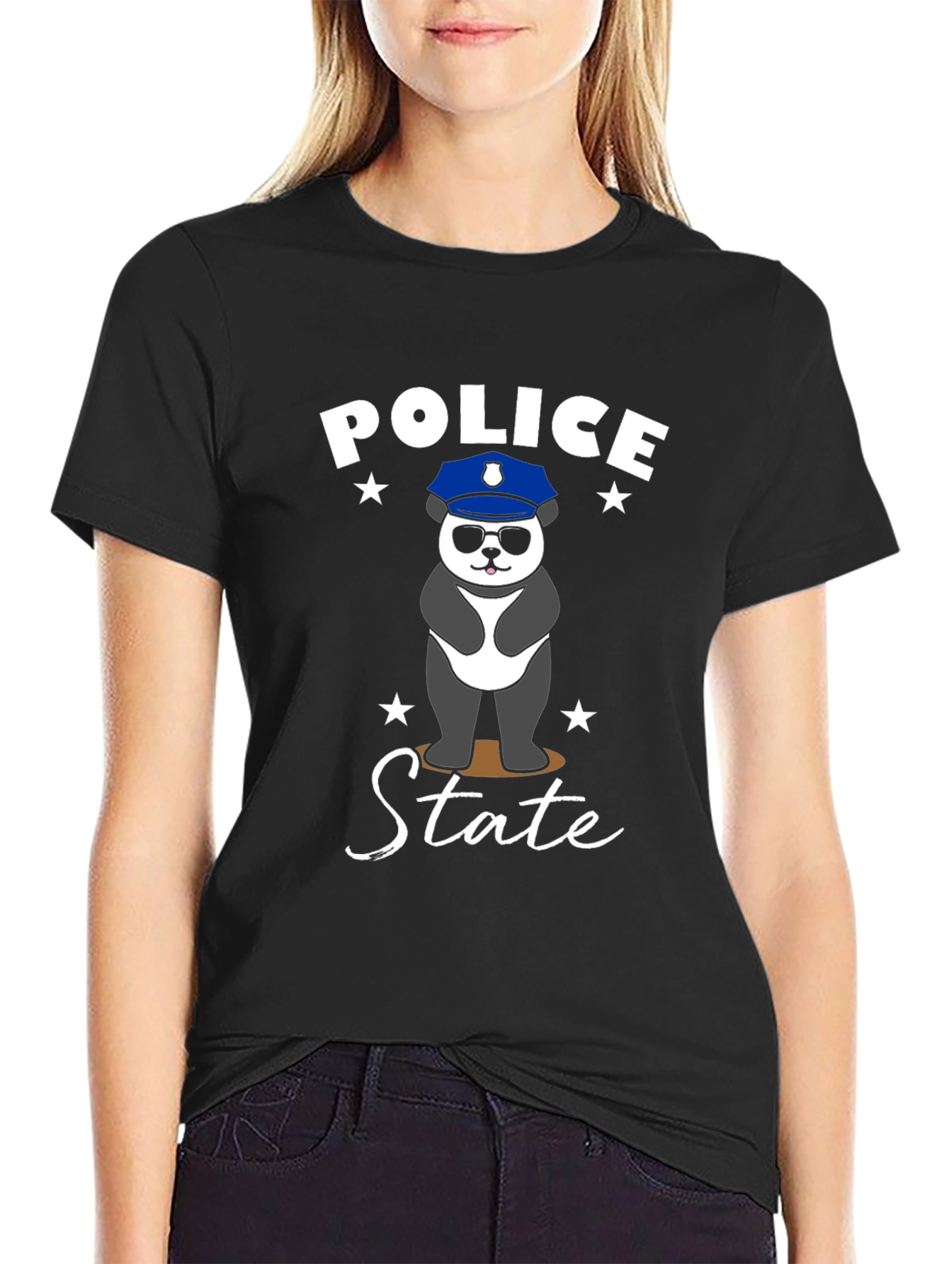 Police Panda State T-Shirt