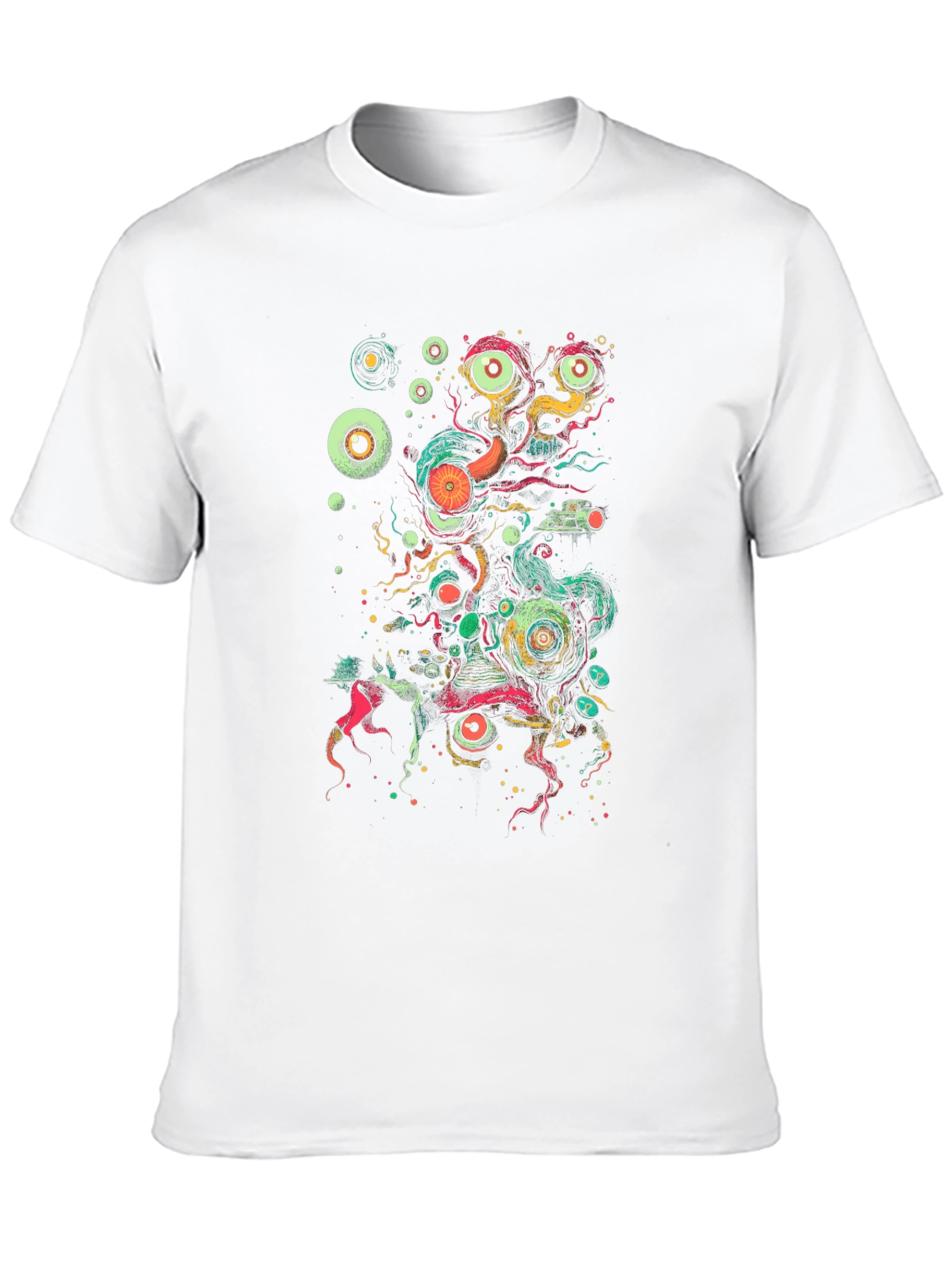 Eye See You: Graphic Print Black T-Shirt