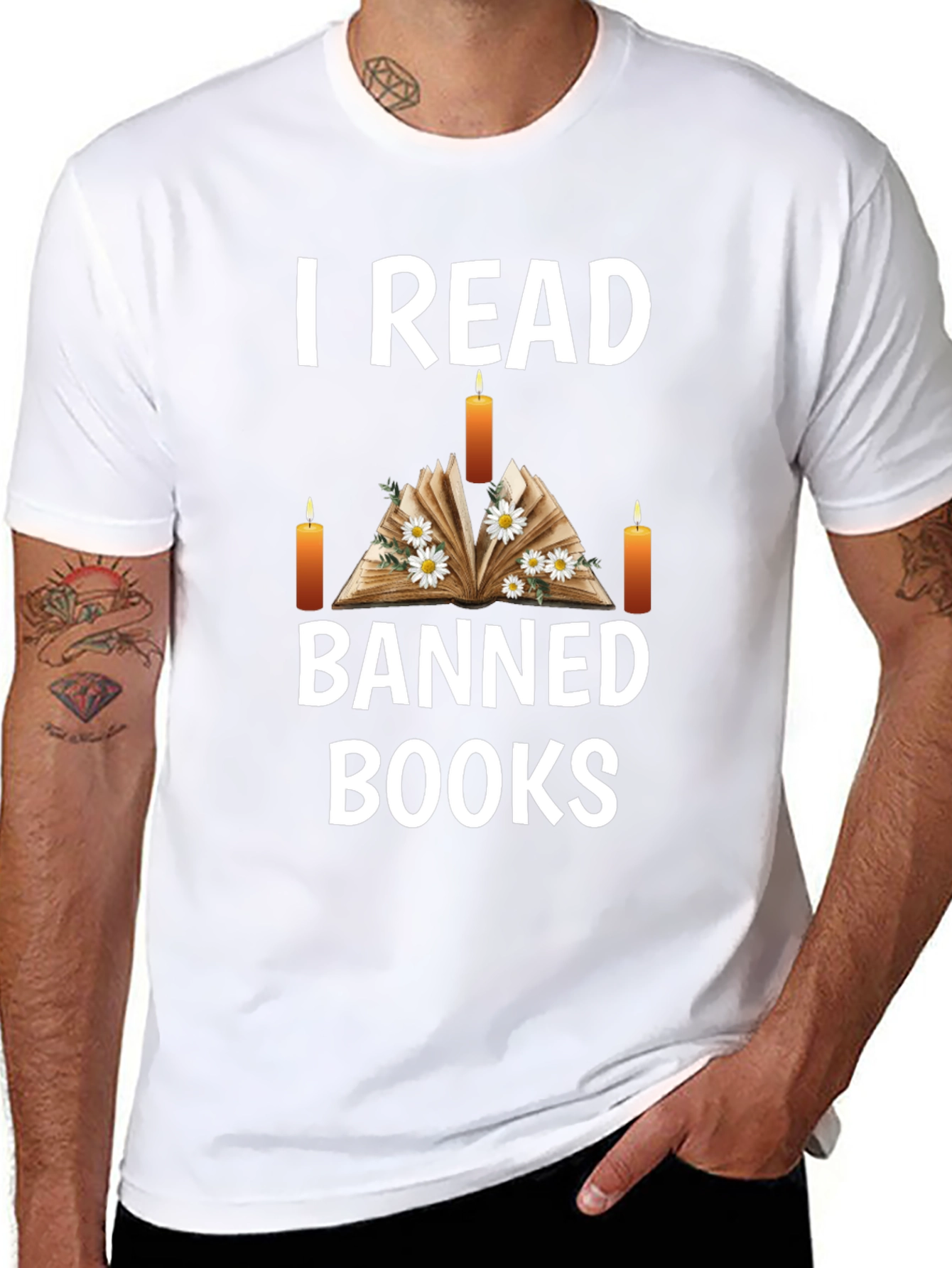 I Read Banned Books Graphic T-Shirt