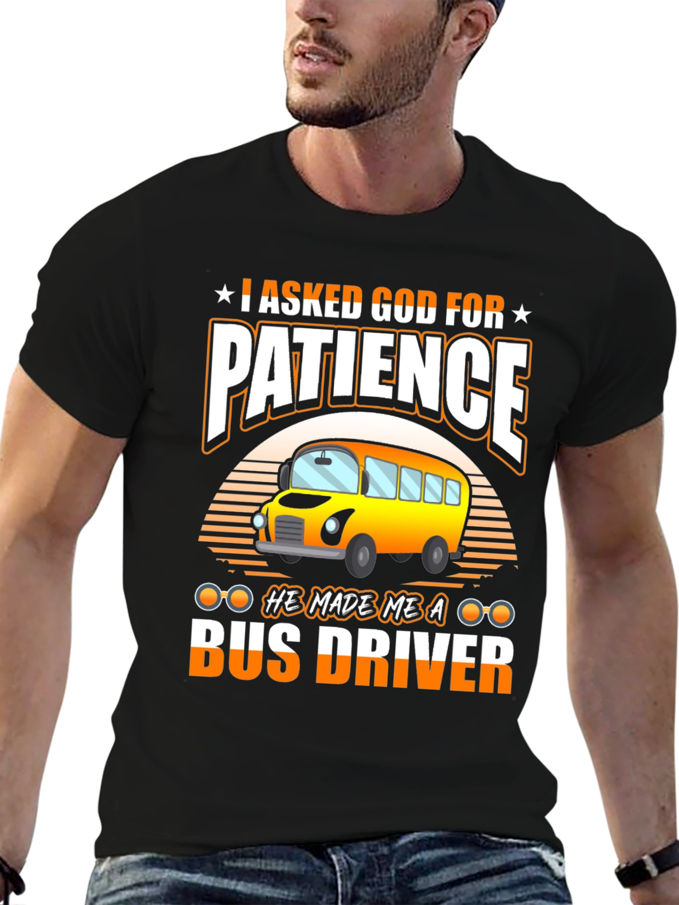 Funny Bus Driver T-Shirt - Patience Required!