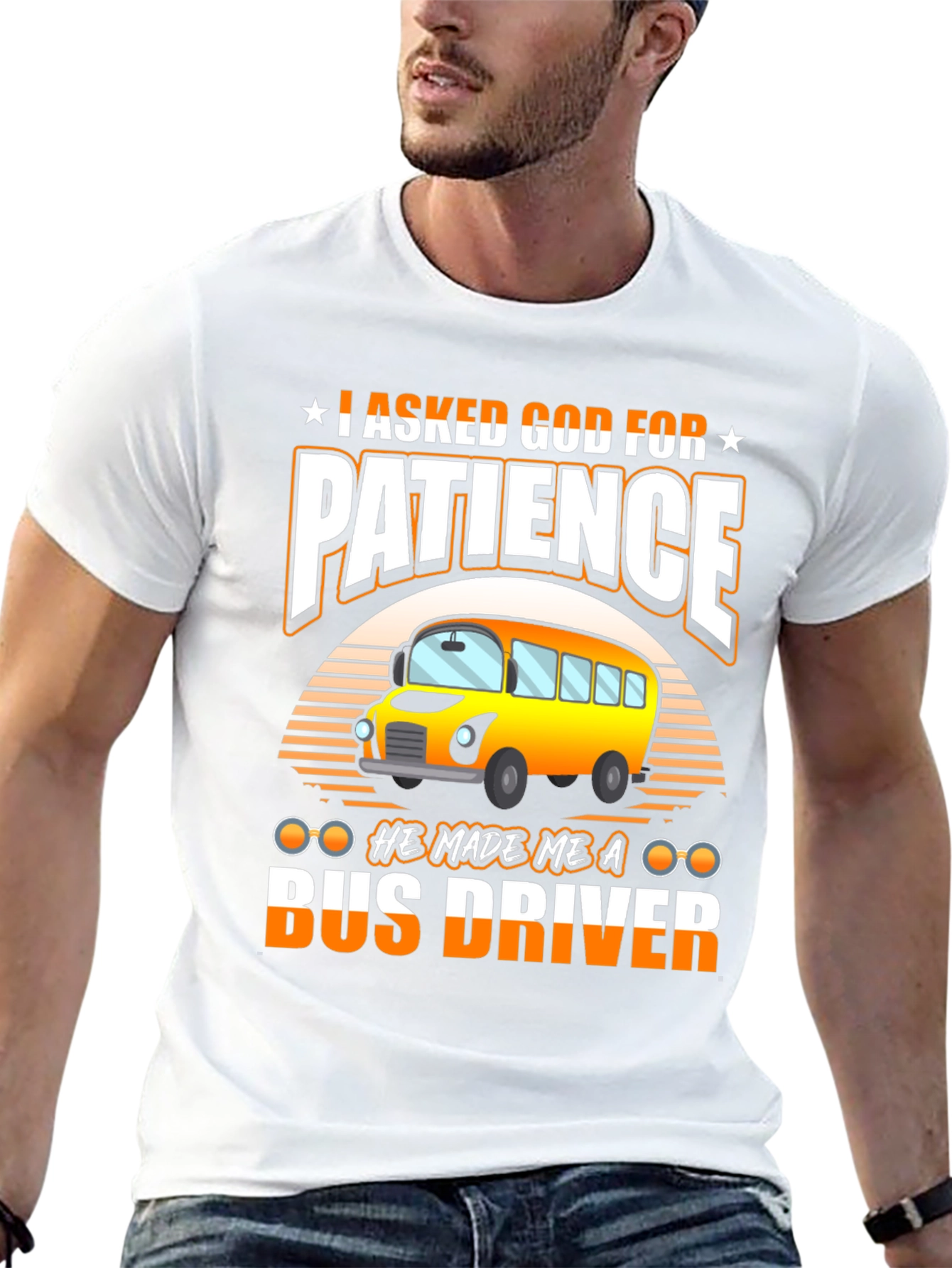 Funny Bus Driver T-Shirt - Patience Required!