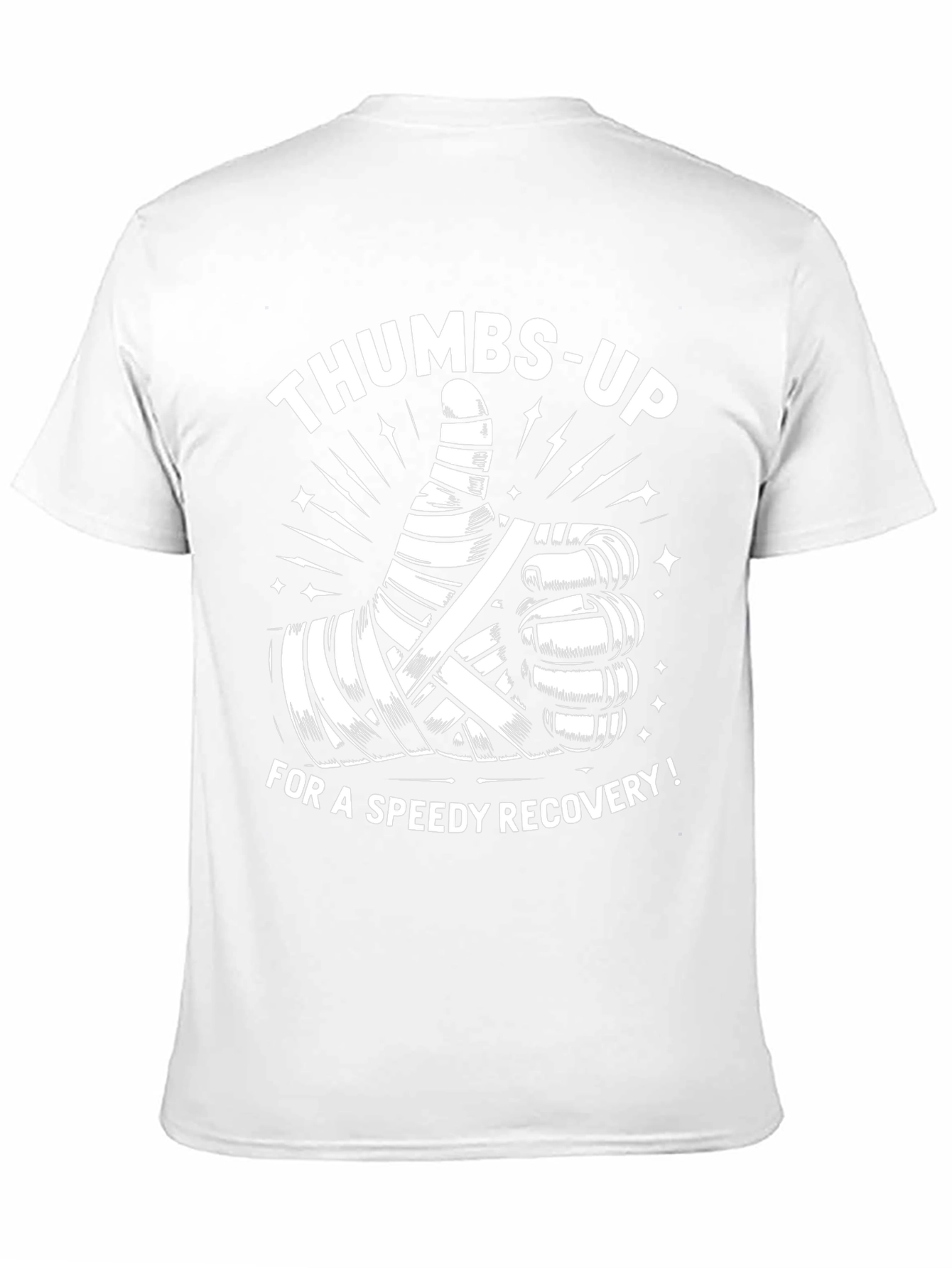 Thumbs Up Speedy Recovery Graphic T-Shirt