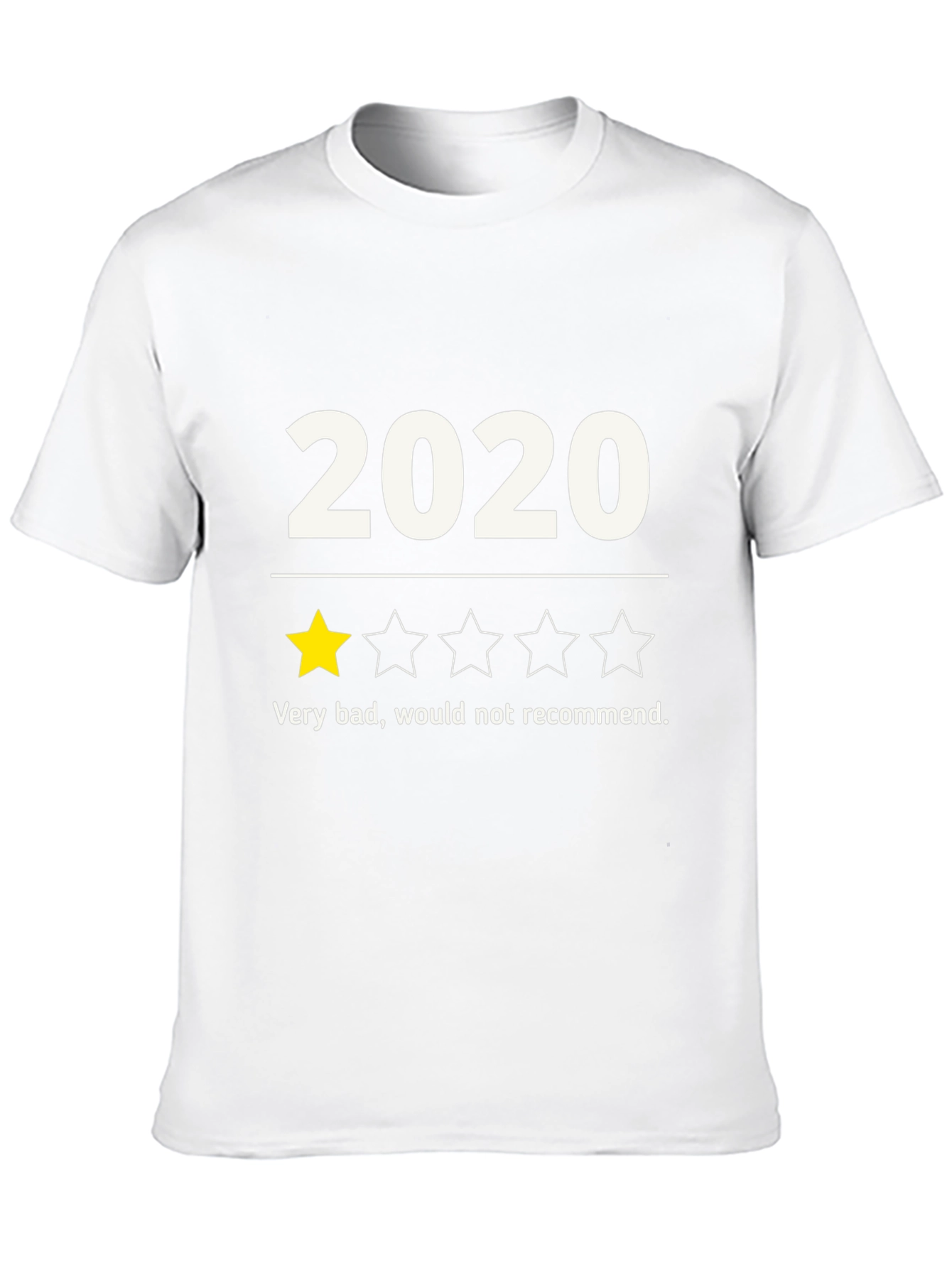 2020 One Star Review Graphic T-Shirt