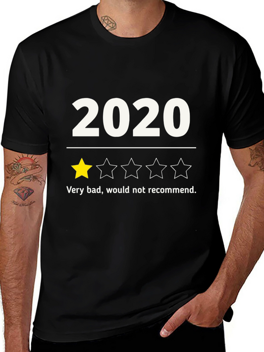 2020 One Star Review Graphic T-Shirt