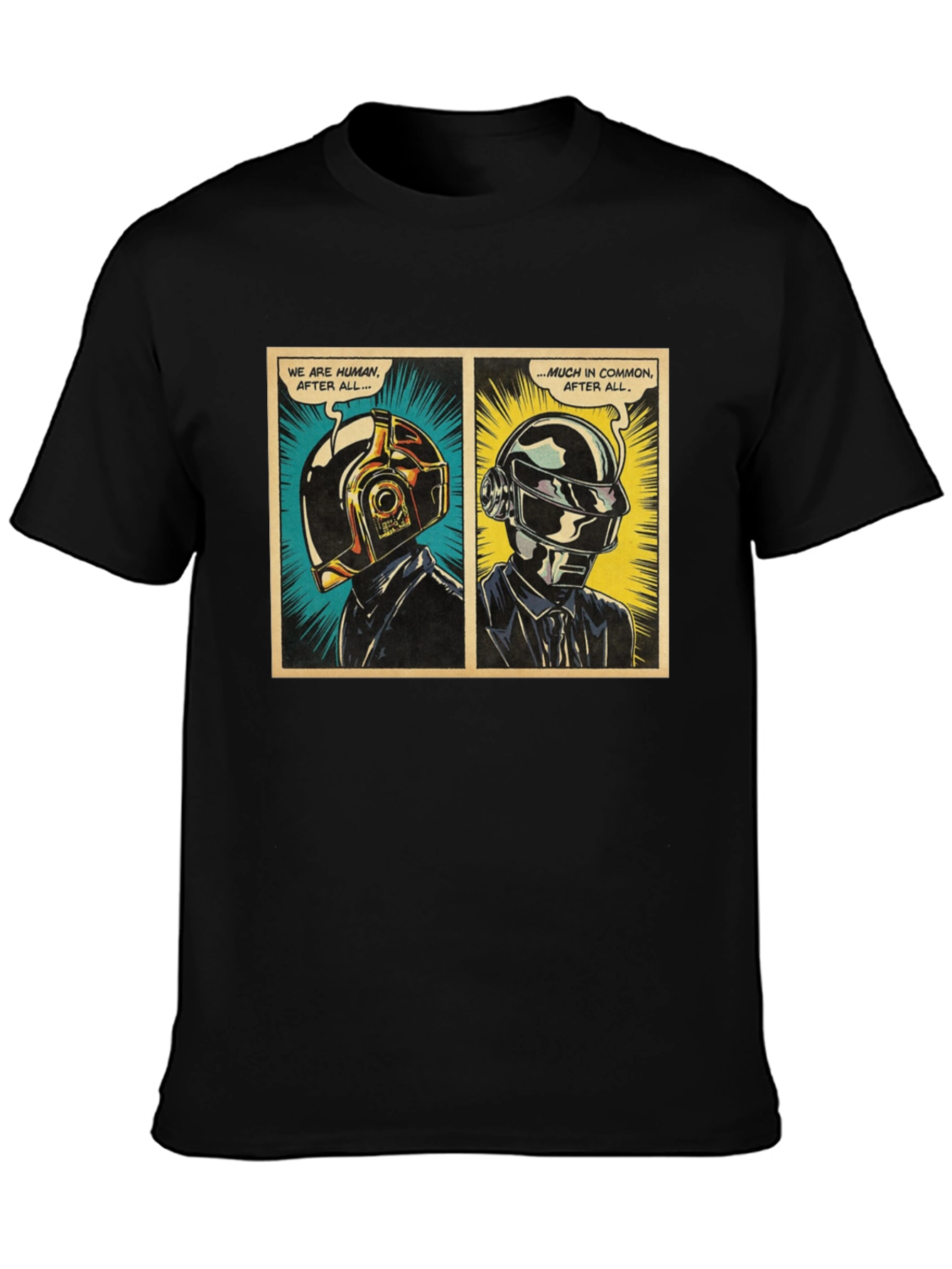 Daft Punk Comic T-Shirt - Human After All Tee