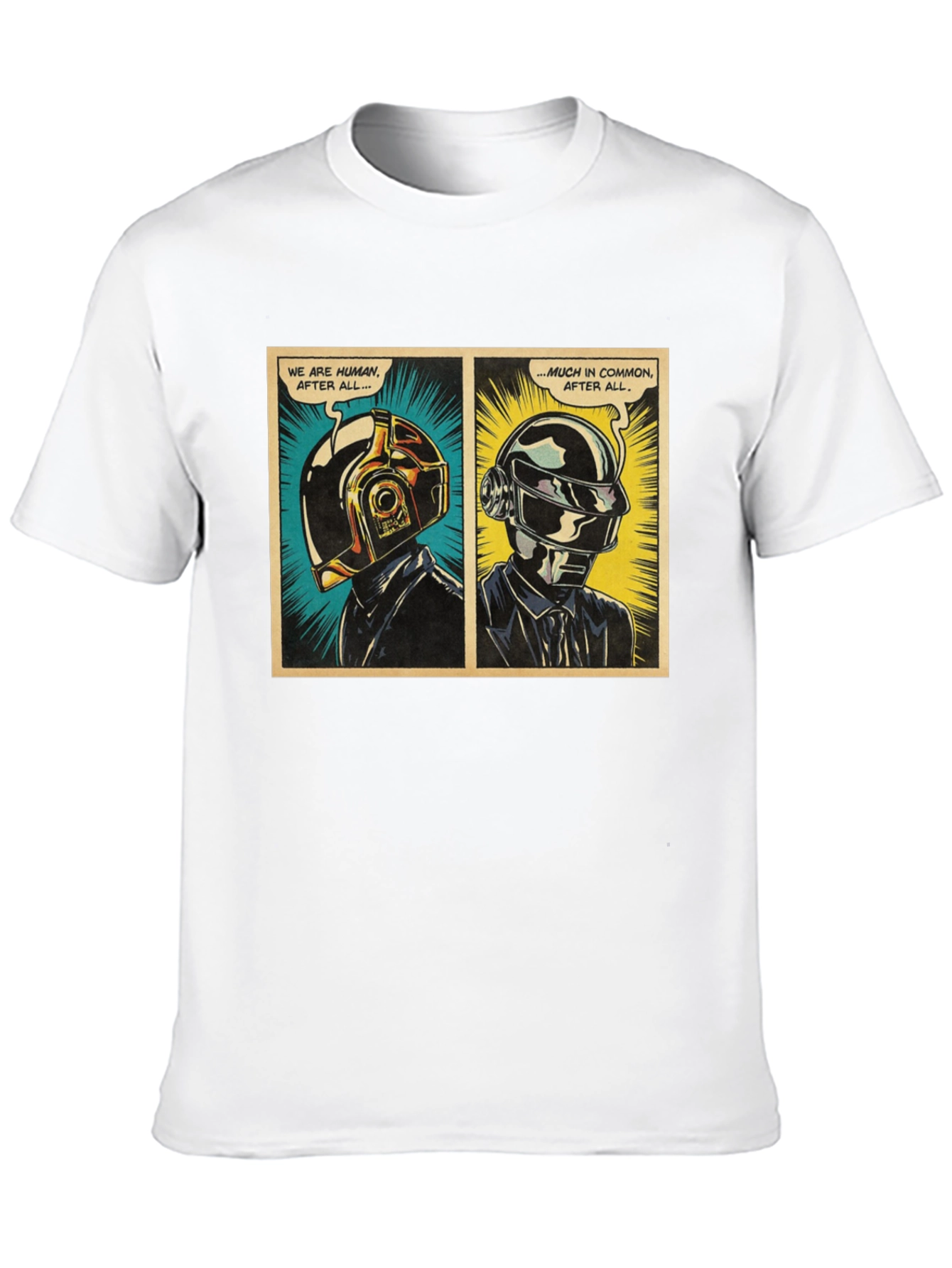 Daft Punk Comic T-Shirt - Human After All Tee