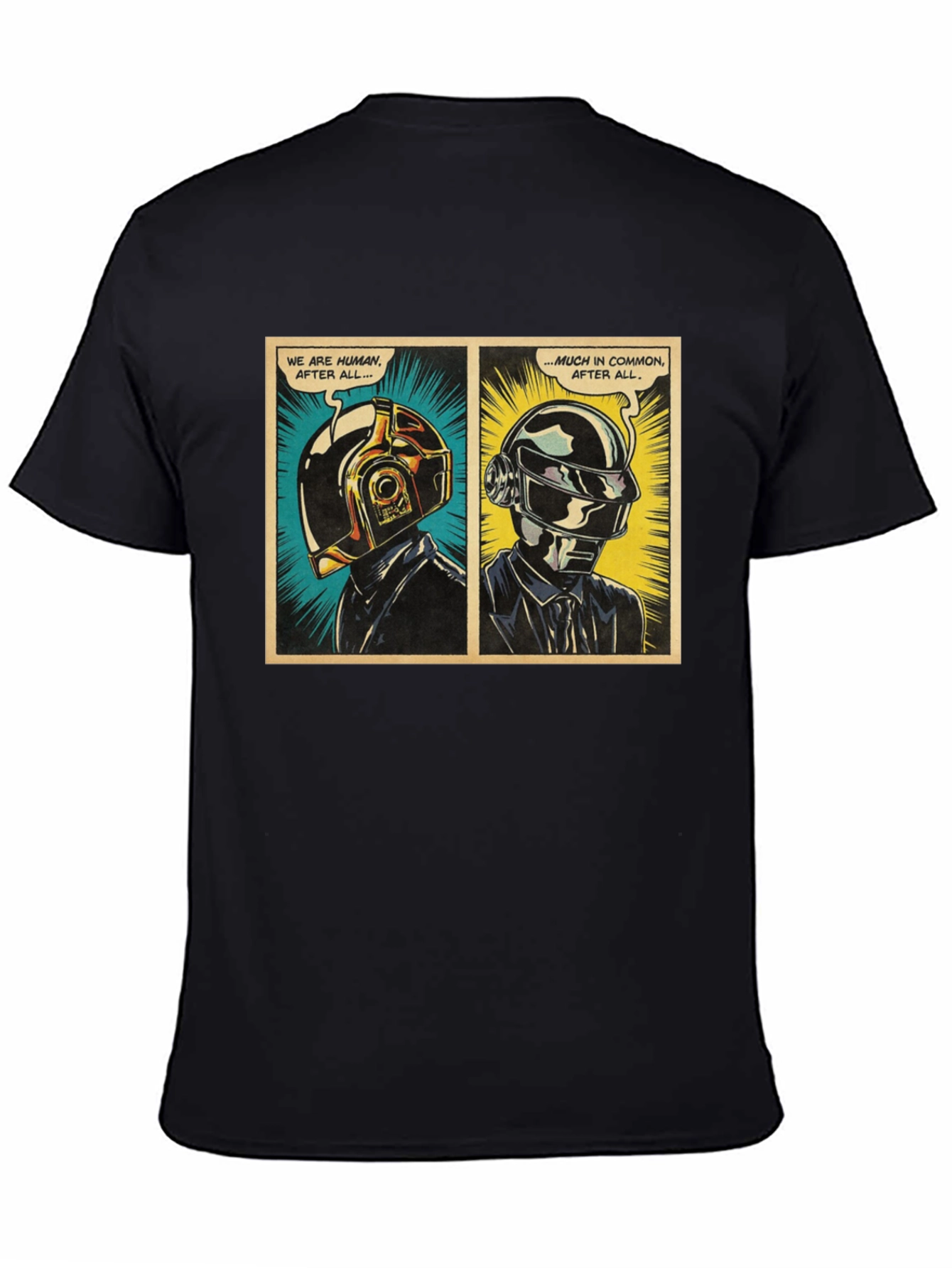 Daft Punk Comic T-Shirt - Human After All Tee