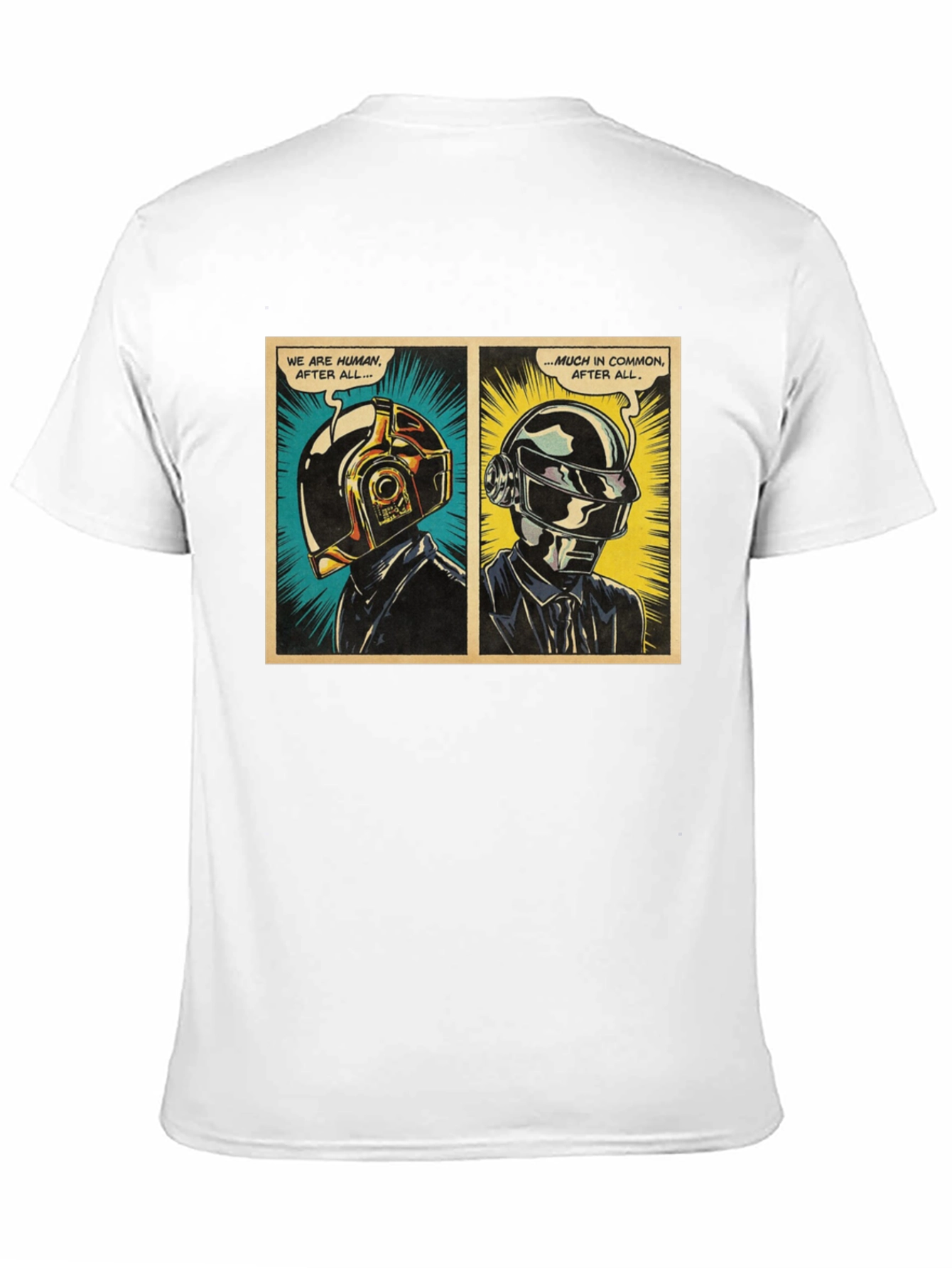 Daft Punk Comic T-Shirt - Human After All Tee