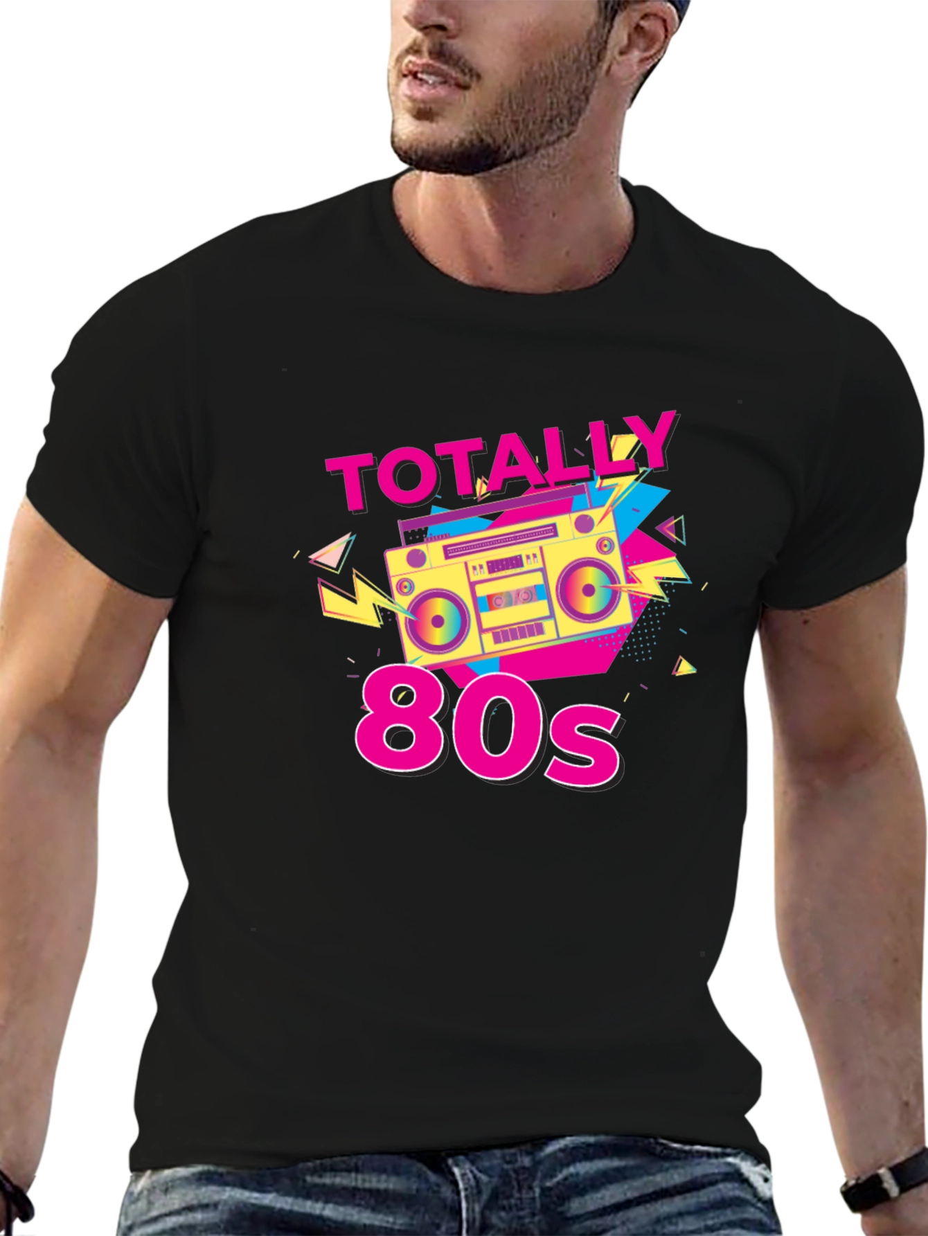 Totally 80s Retro Graphic T-Shirt