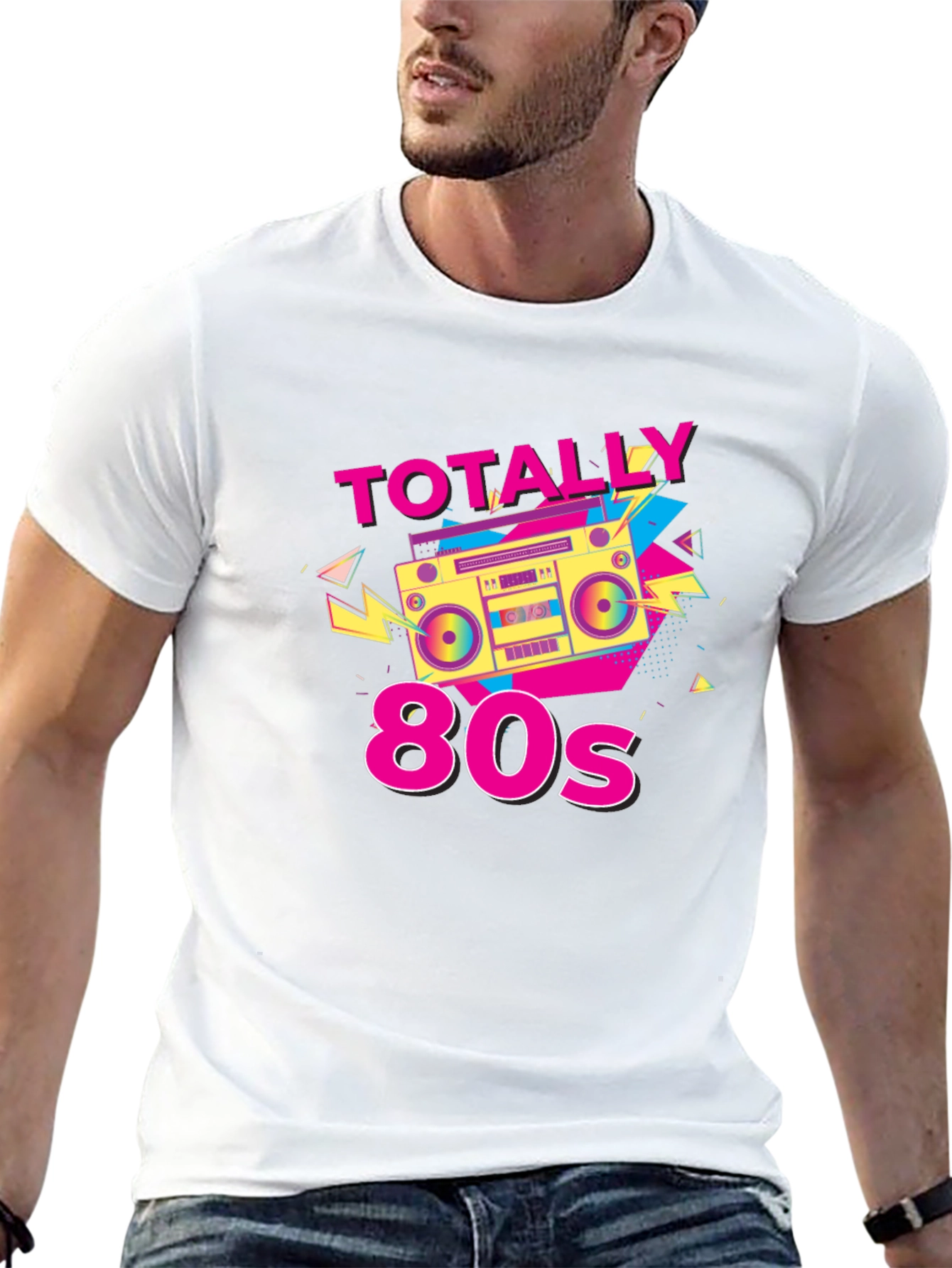 Totally 80s Retro Graphic T-Shirt
