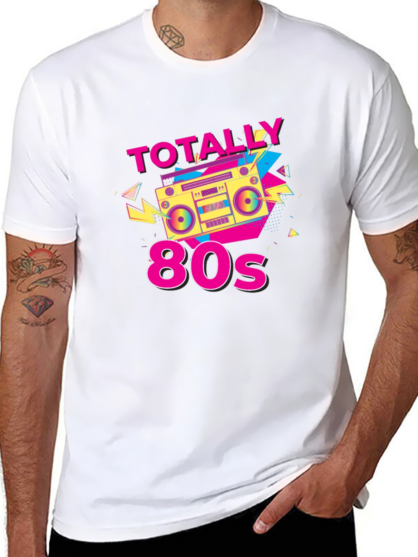 Totally 80s Retro Graphic T-Shirt
