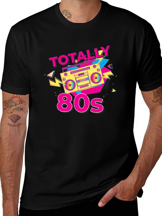 Totally 80s Retro Graphic T-Shirt