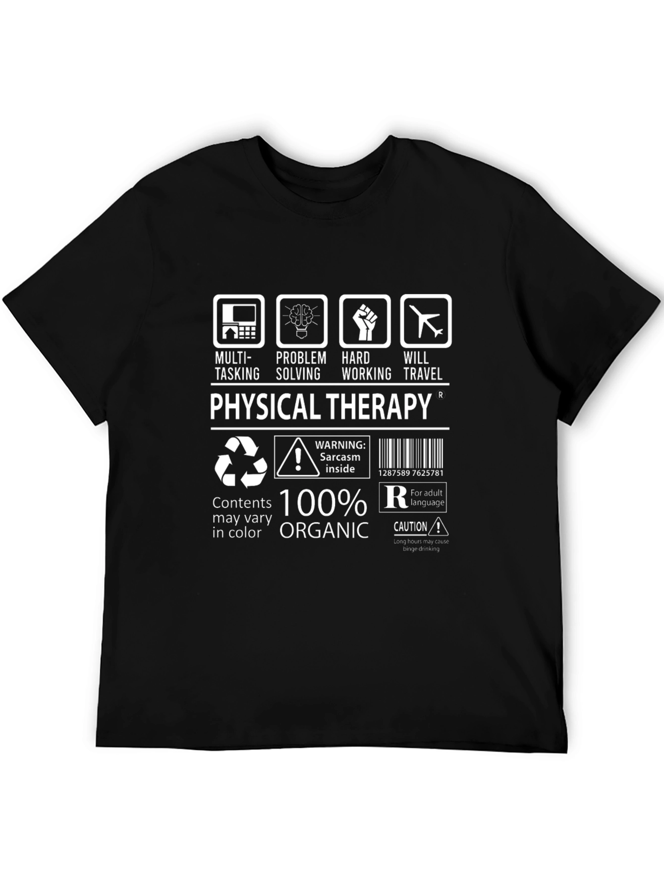 Physical Therapy Multitasking Organic Cotton T-Shirt