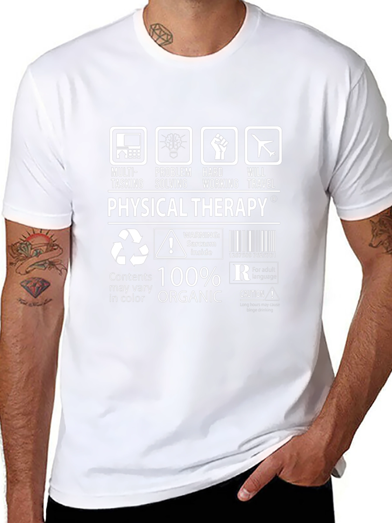 Physical Therapy Multitasking Organic Cotton T-Shirt