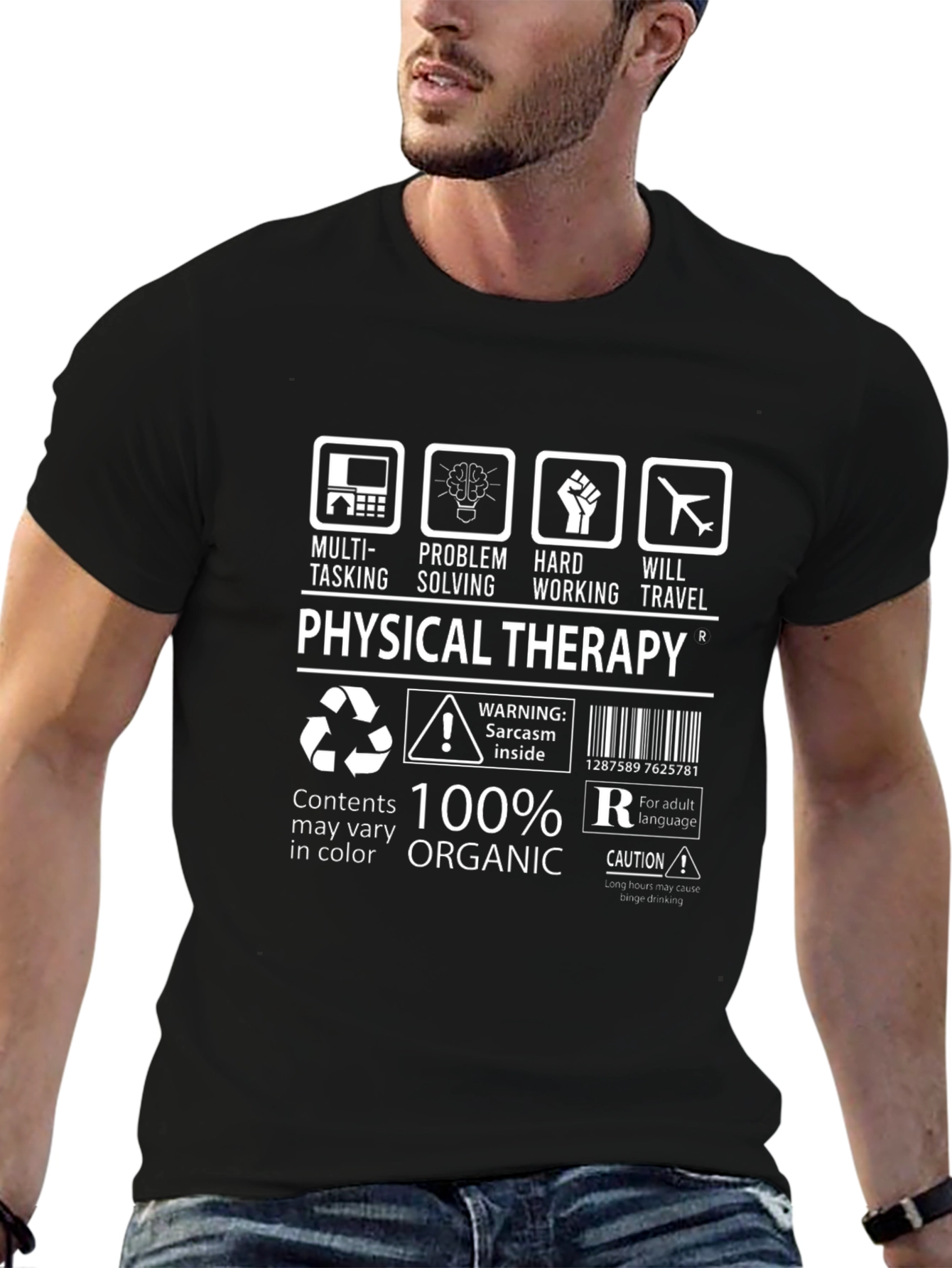 Physical Therapy Multitasking Organic Cotton T-Shirt