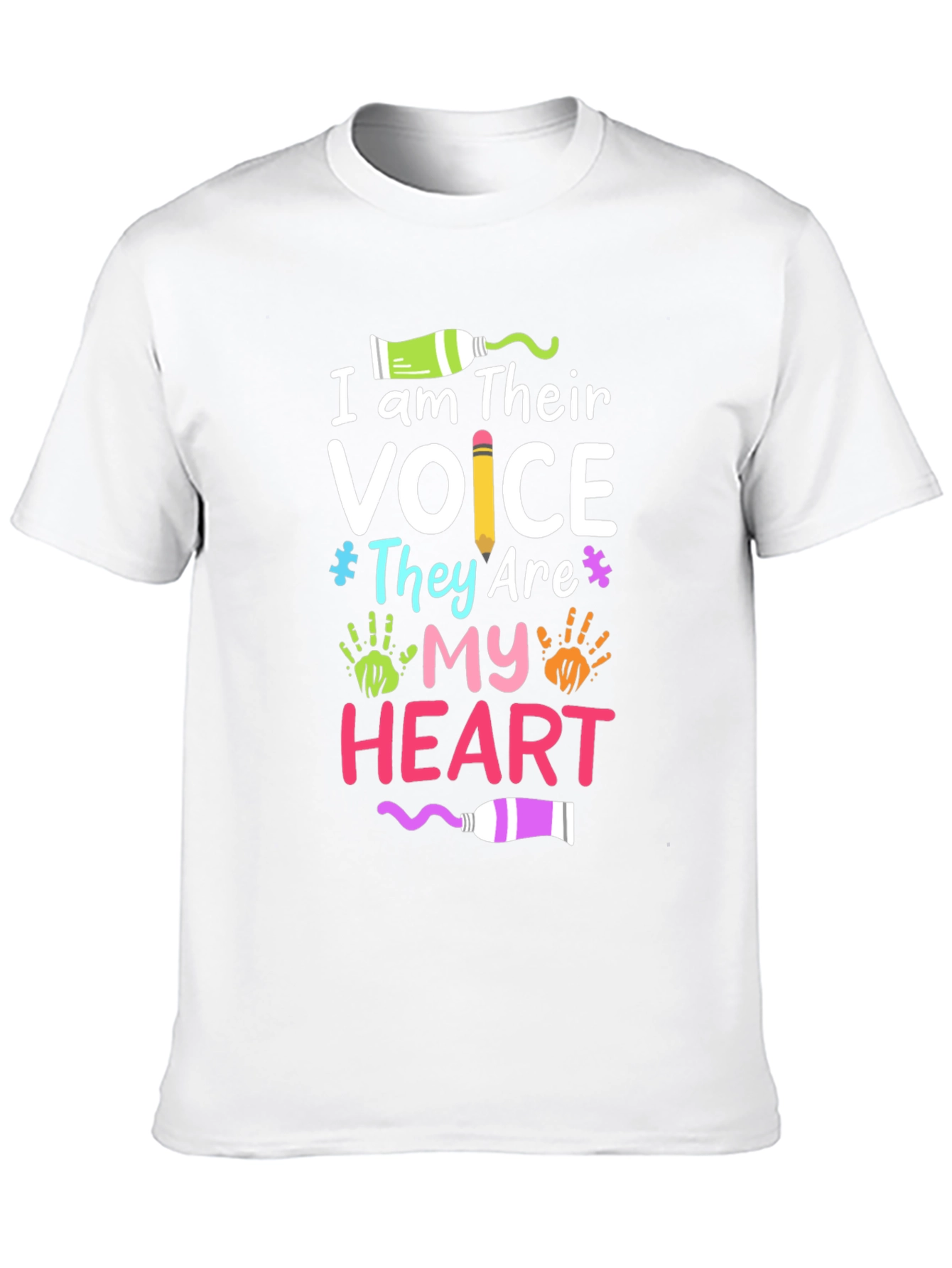 I Am Their Voice Autism Awareness T-Shirt