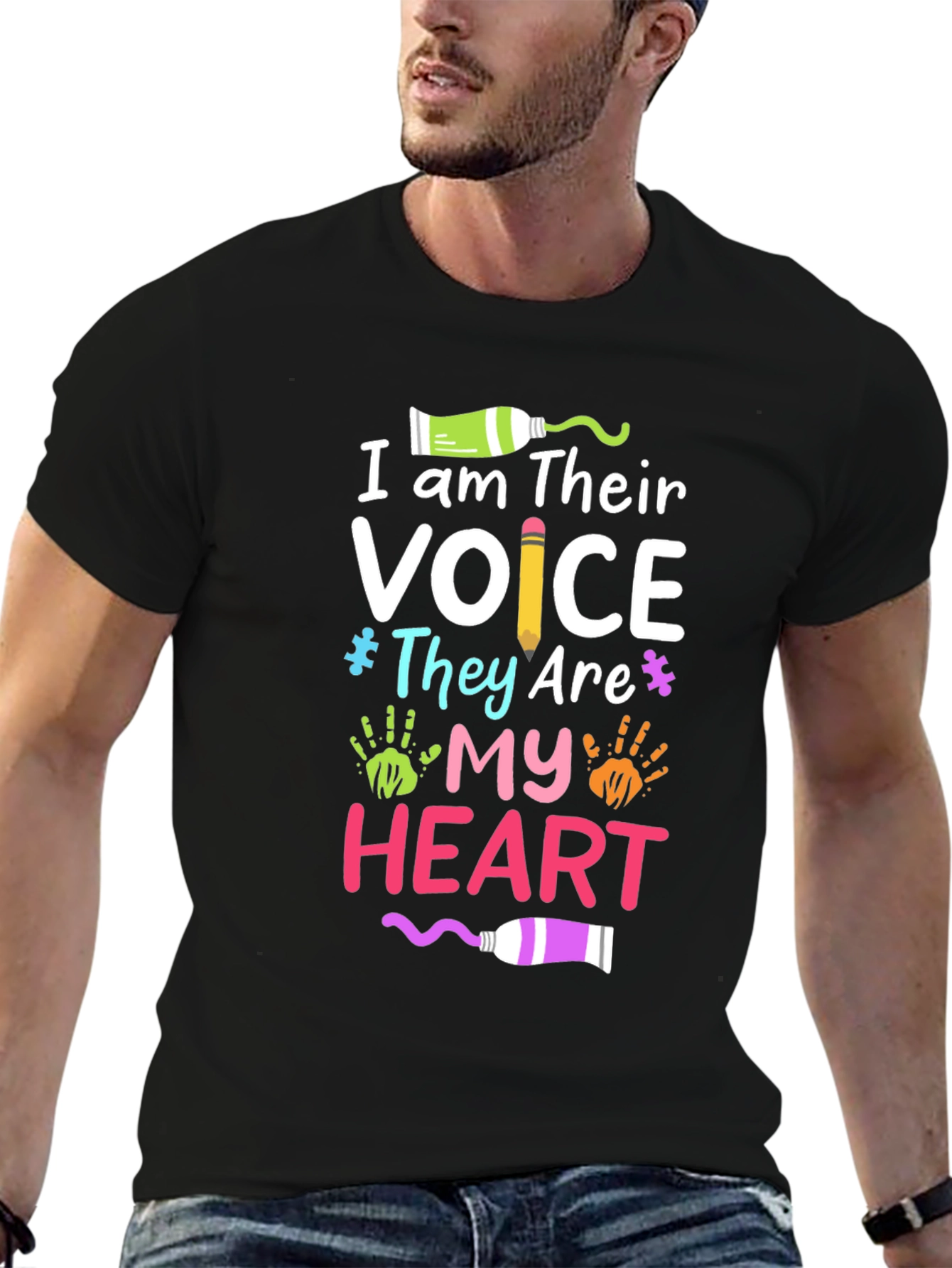 I Am Their Voice Autism Awareness T-Shirt