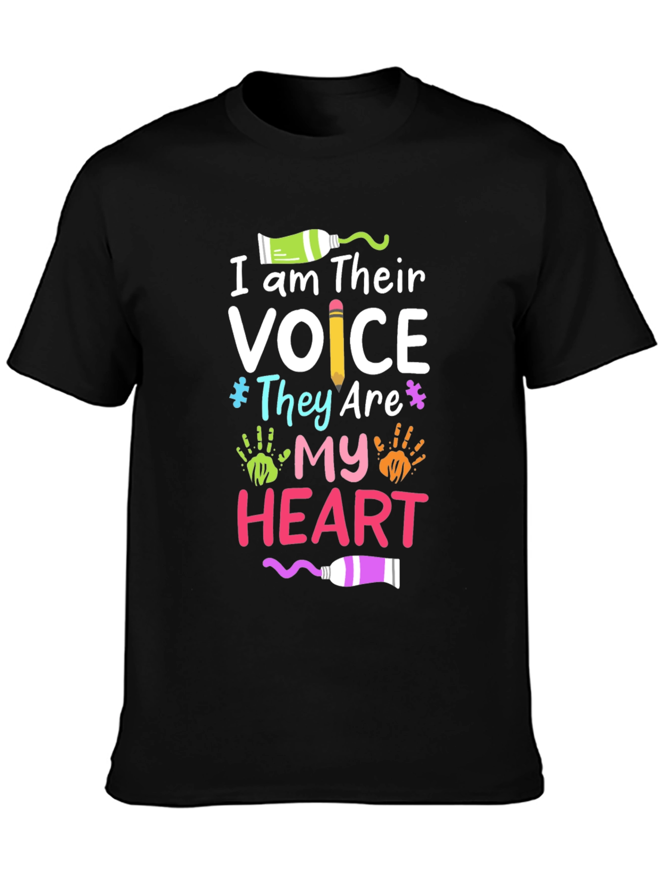 I Am Their Voice Autism Awareness T-Shirt