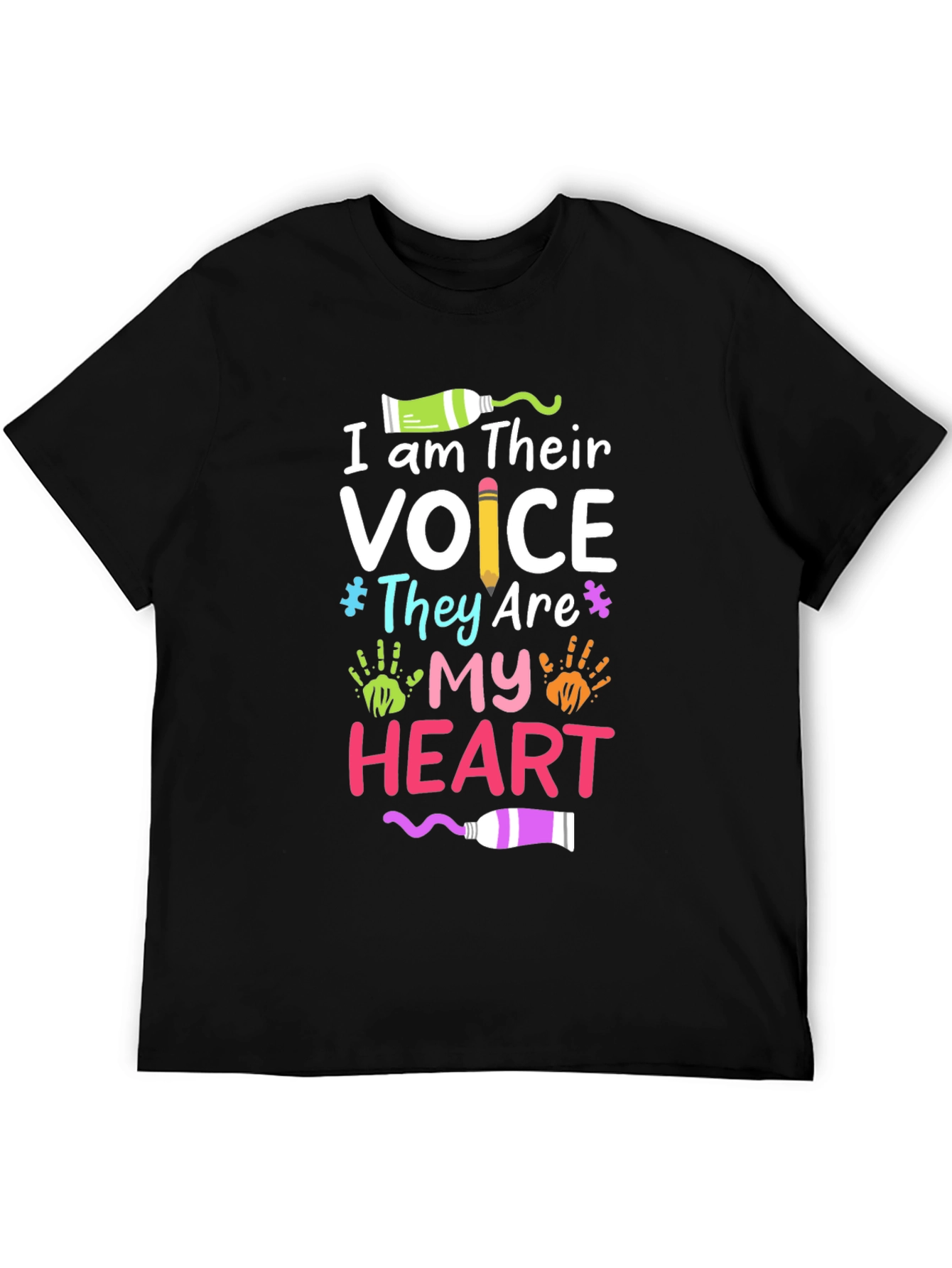 I Am Their Voice Autism Awareness T-Shirt