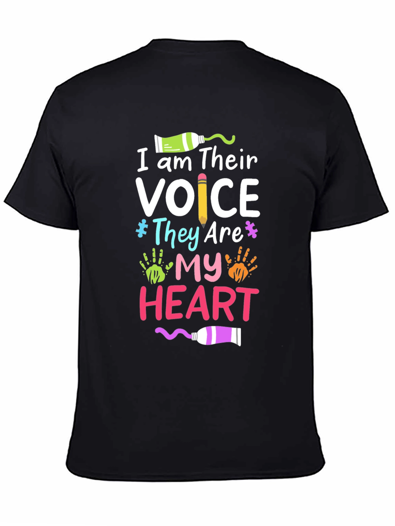 I Am Their Voice Autism Awareness T-Shirt