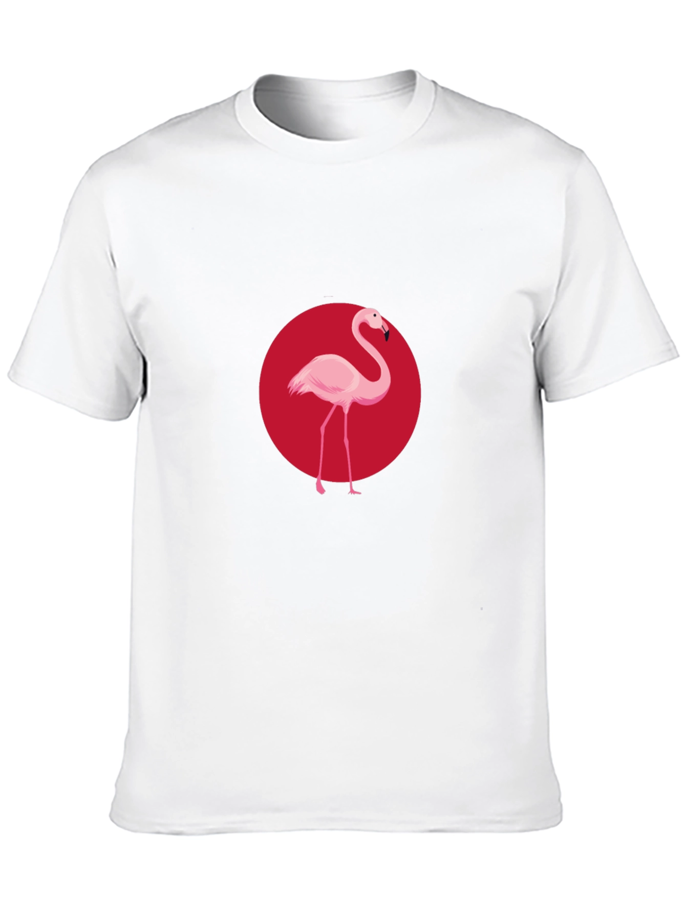 Flamingo Graphic Black T-Shirt