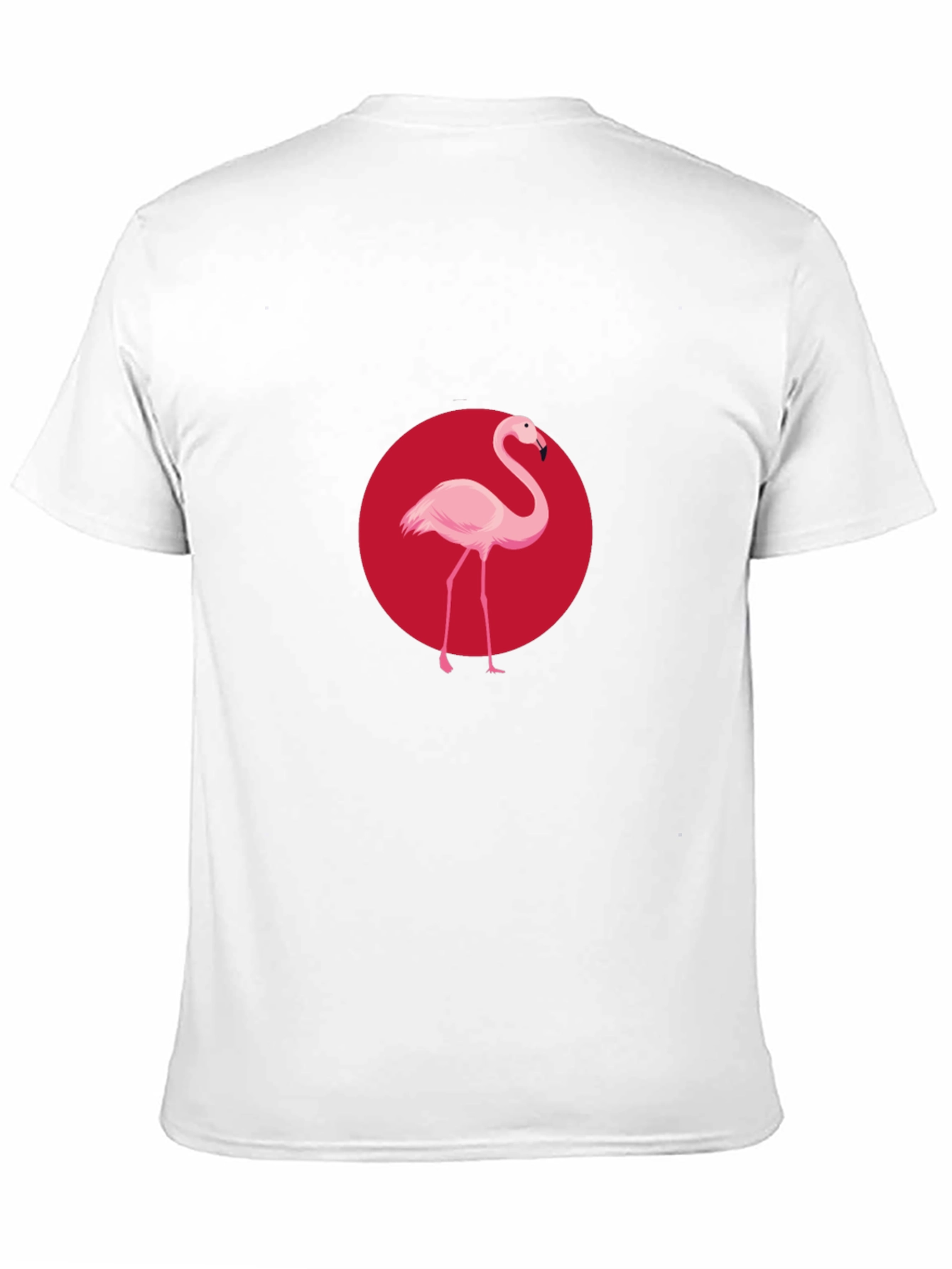 Flamingo Graphic Black T-Shirt