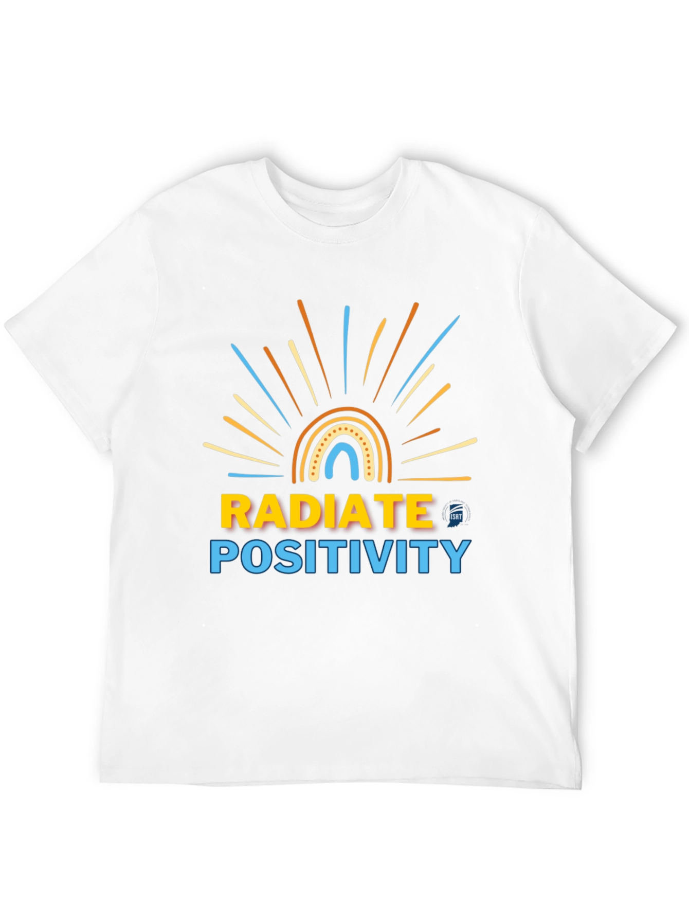 Radiate Positivity Graphic Tee - Inspiring Design