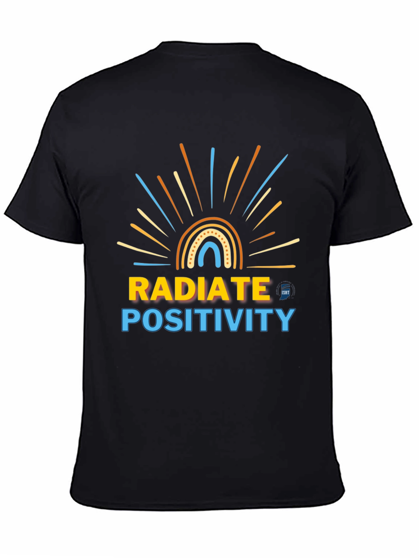 Radiate Positivity Graphic Tee - Inspiring Design