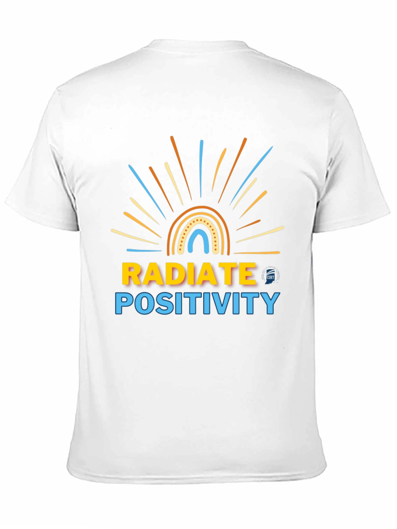 Radiate Positivity Graphic Tee - Inspiring Design