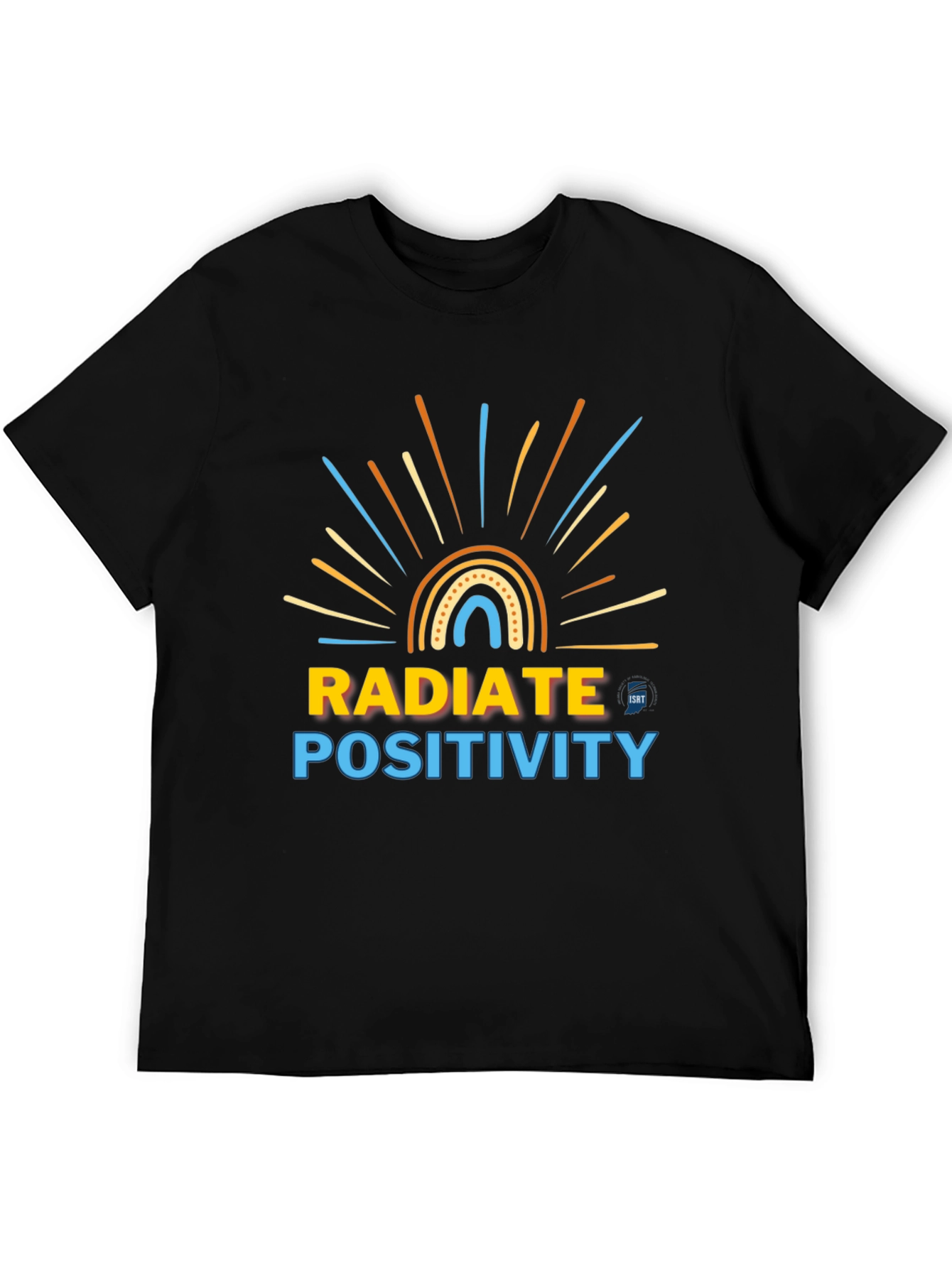 Radiate Positivity Graphic Tee - Inspiring Design