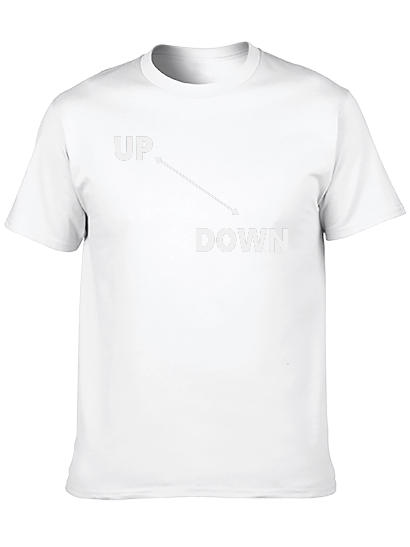 Up Down Arrow Graphic T-Shirt