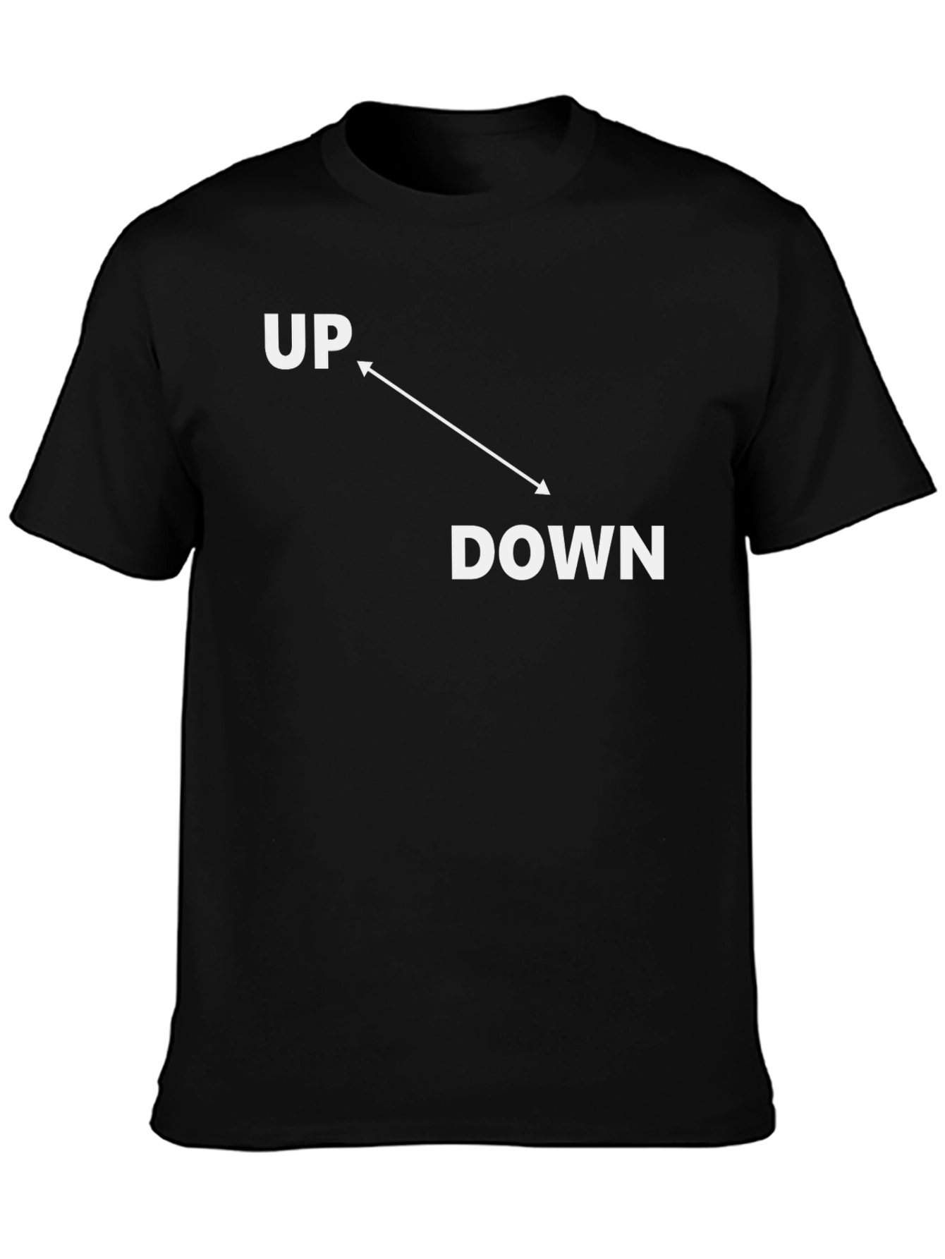 Up Down Arrow Graphic T-Shirt
