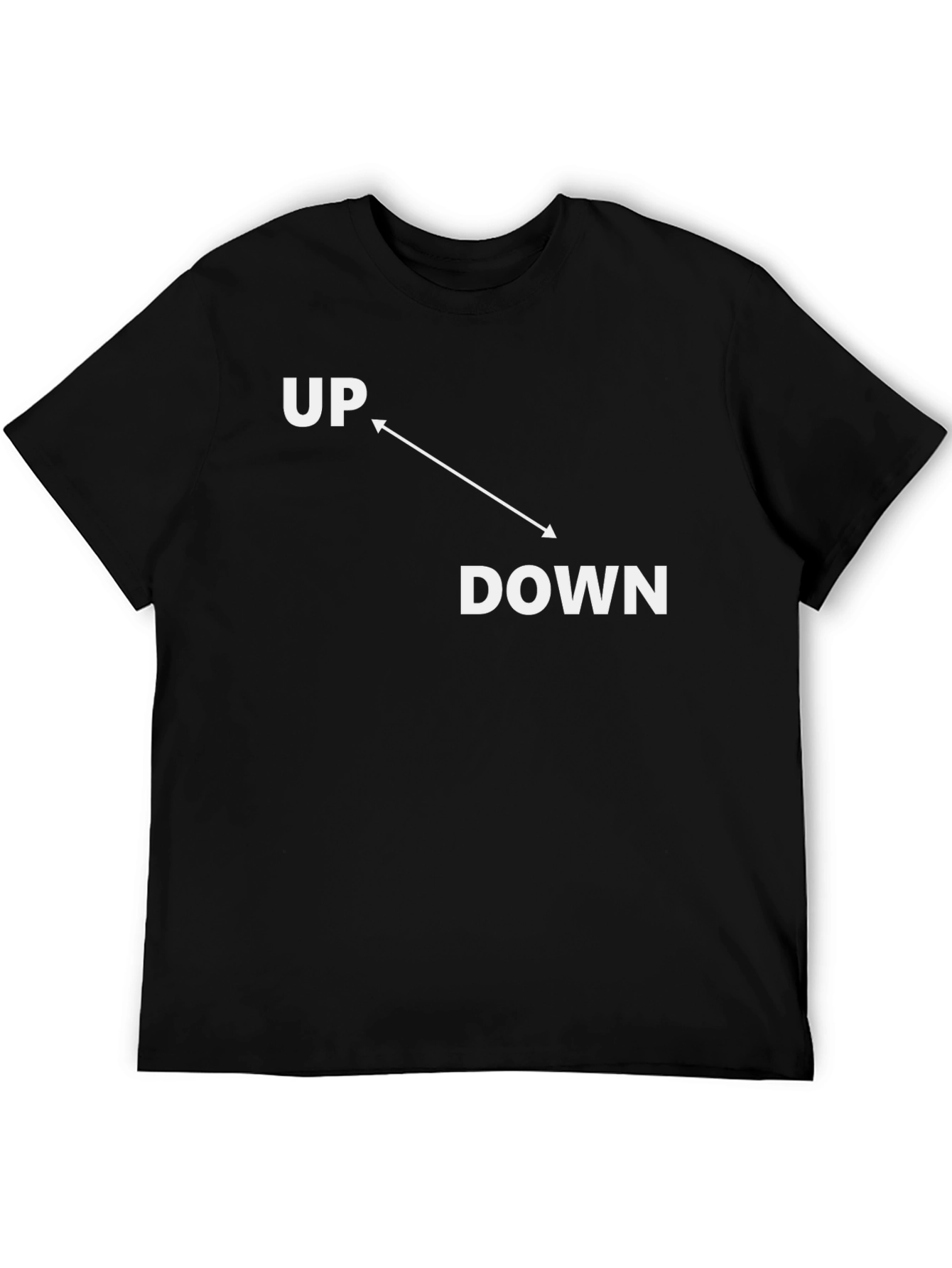 Up Down Arrow Graphic T-Shirt