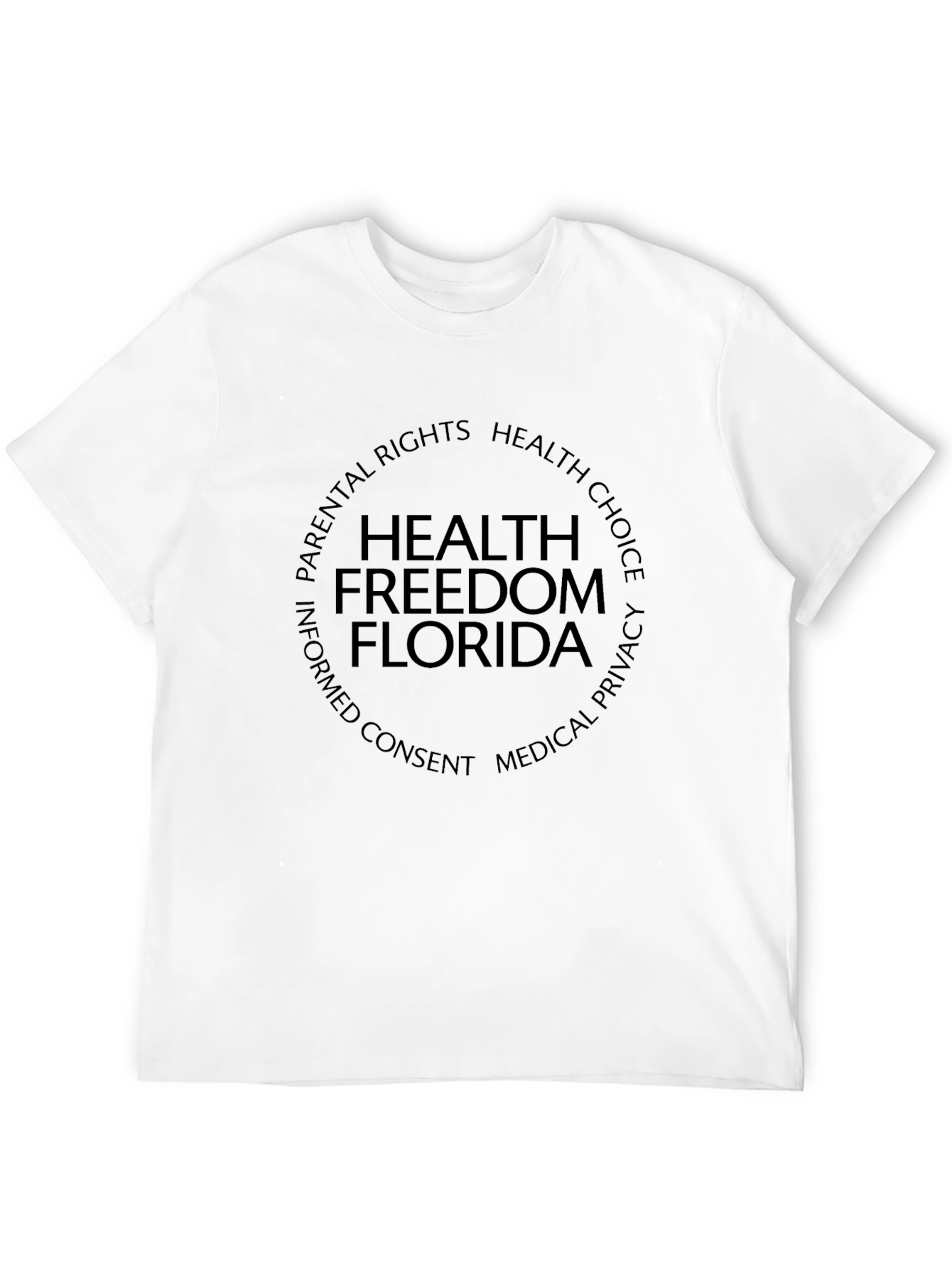 Health Freedom Florida T-Shirt Black