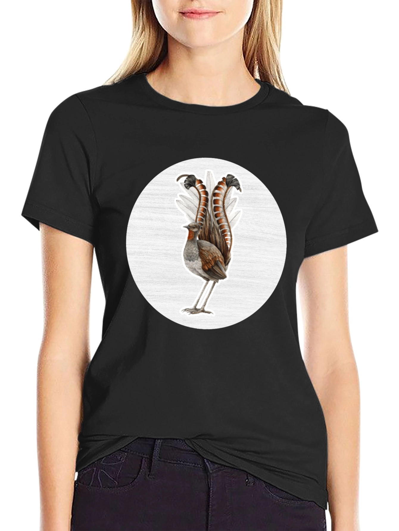 Bird Graphic Tee - Unique Wildlife Design