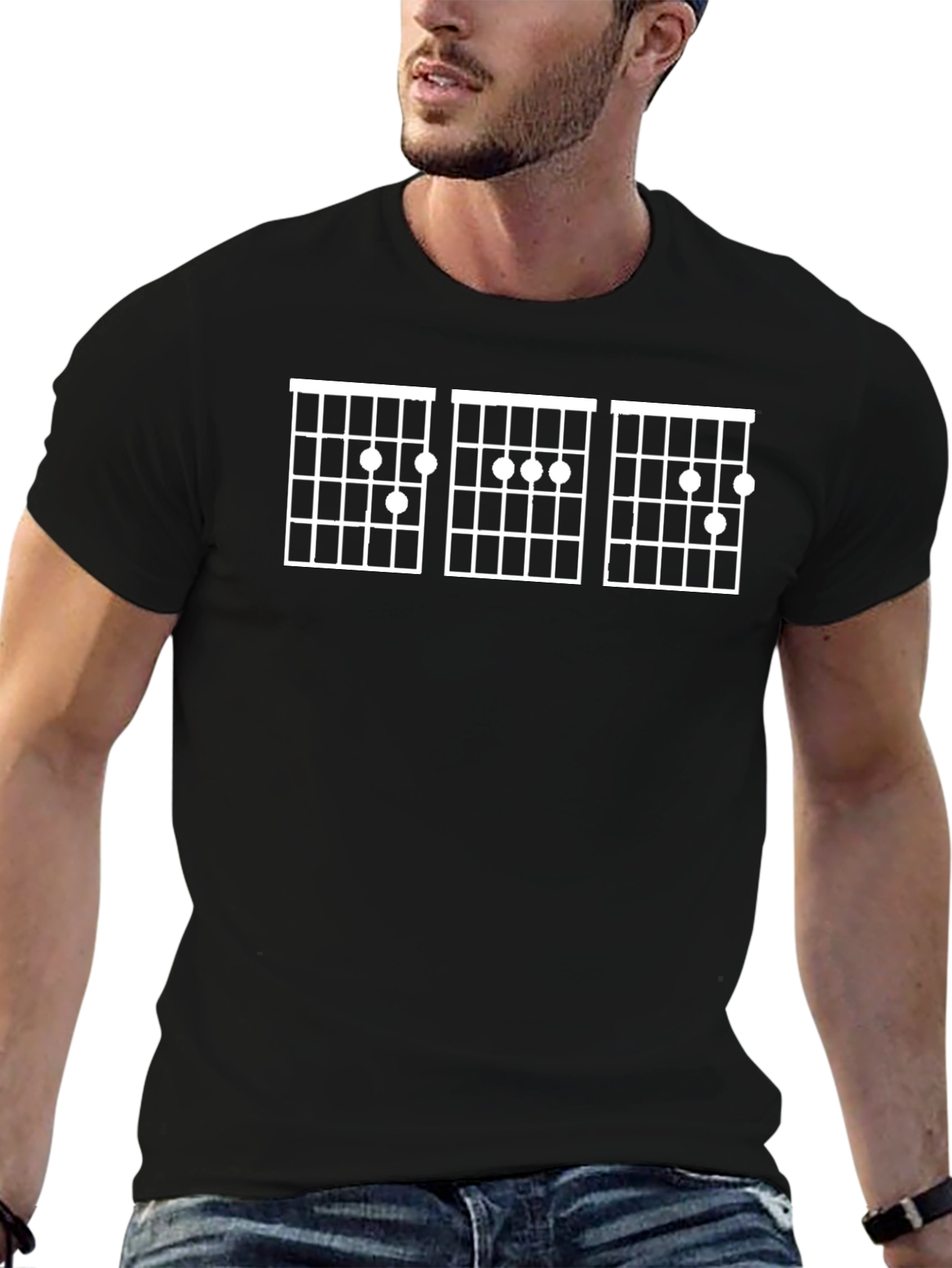 Guitar Chord Tee - Musician T-Shirt