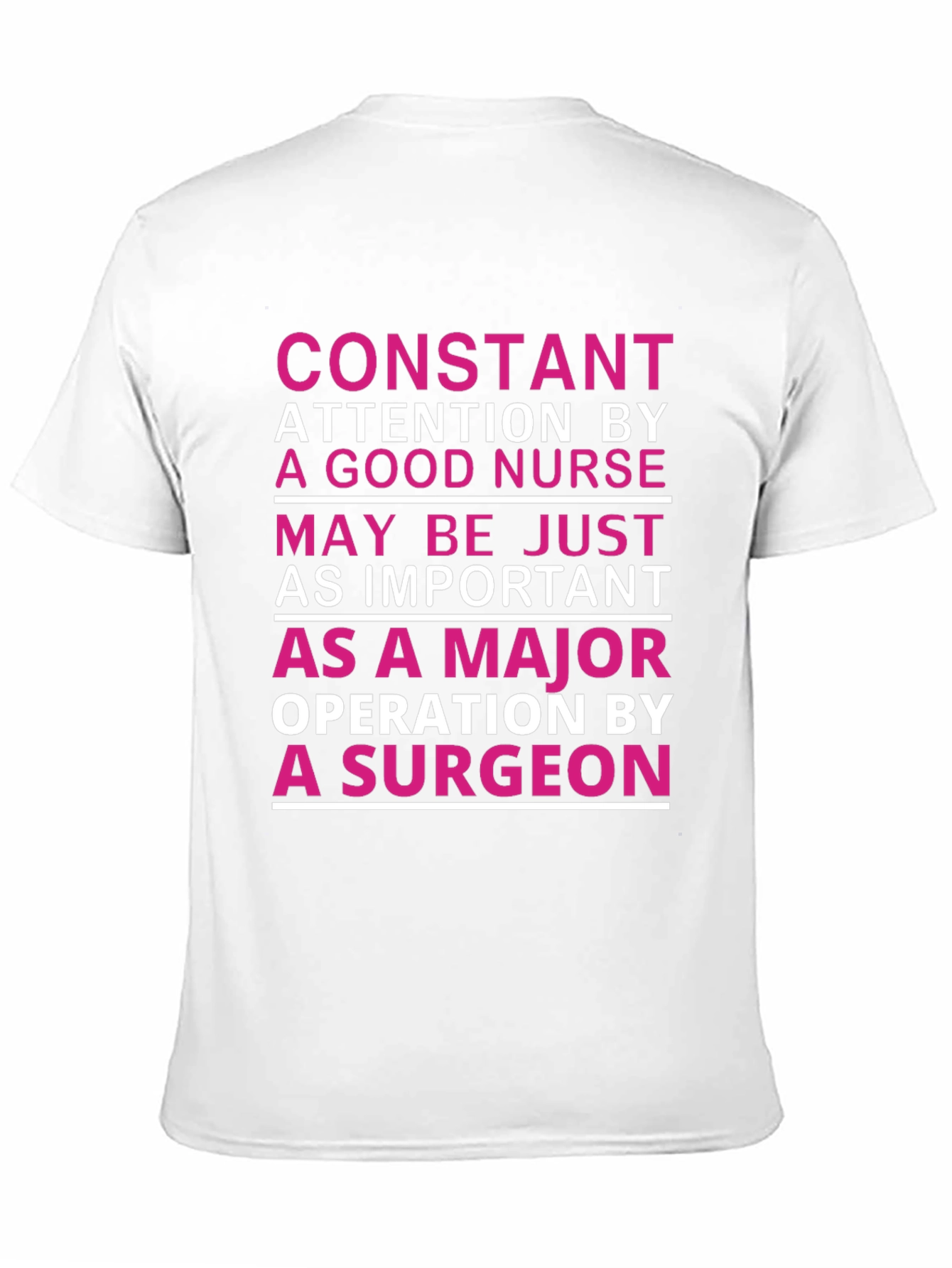 Nurse Appreciation T-Shirt: Constant Attention Design