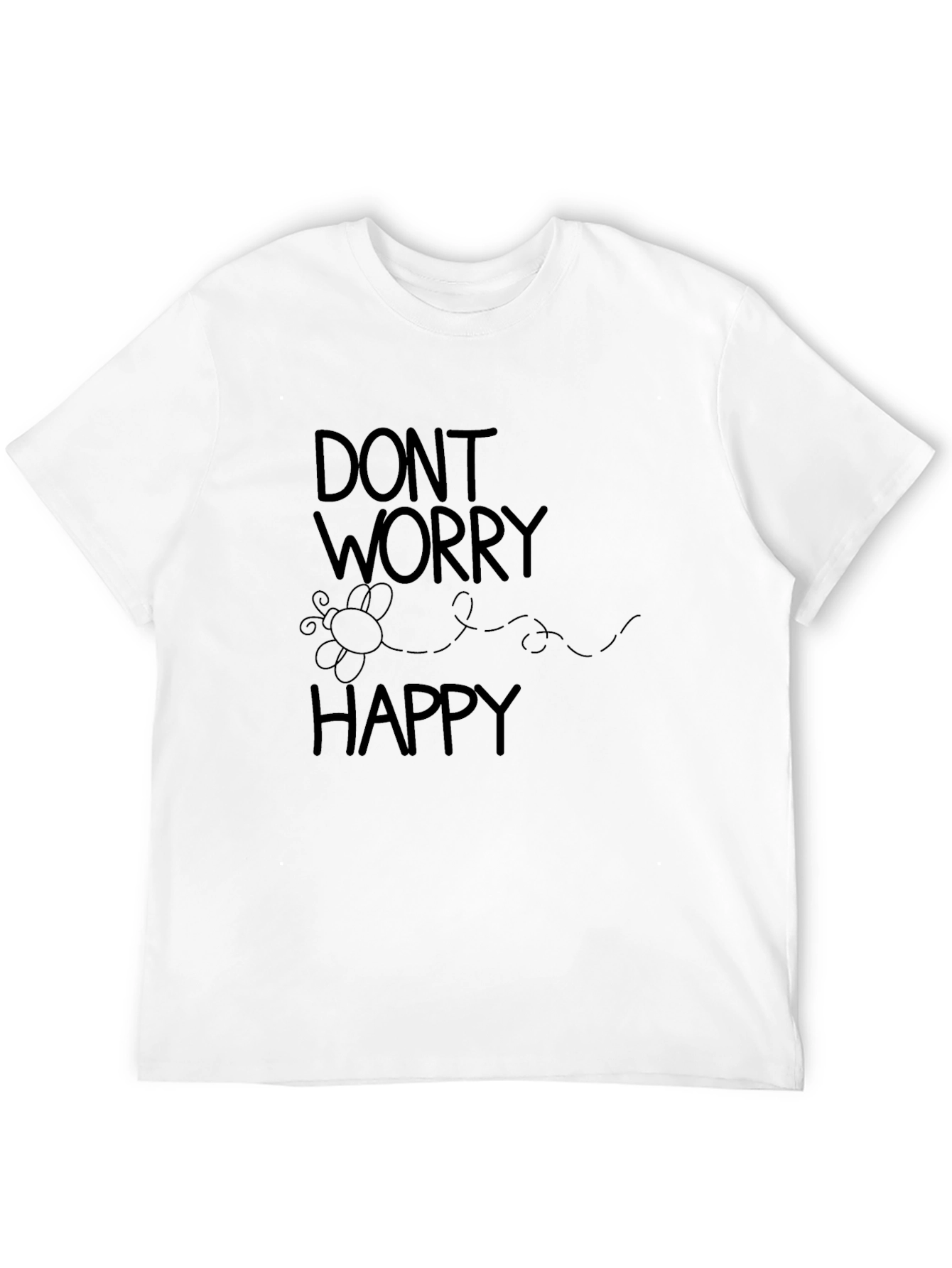 Dont Worry Bee Happy Graphic Tee