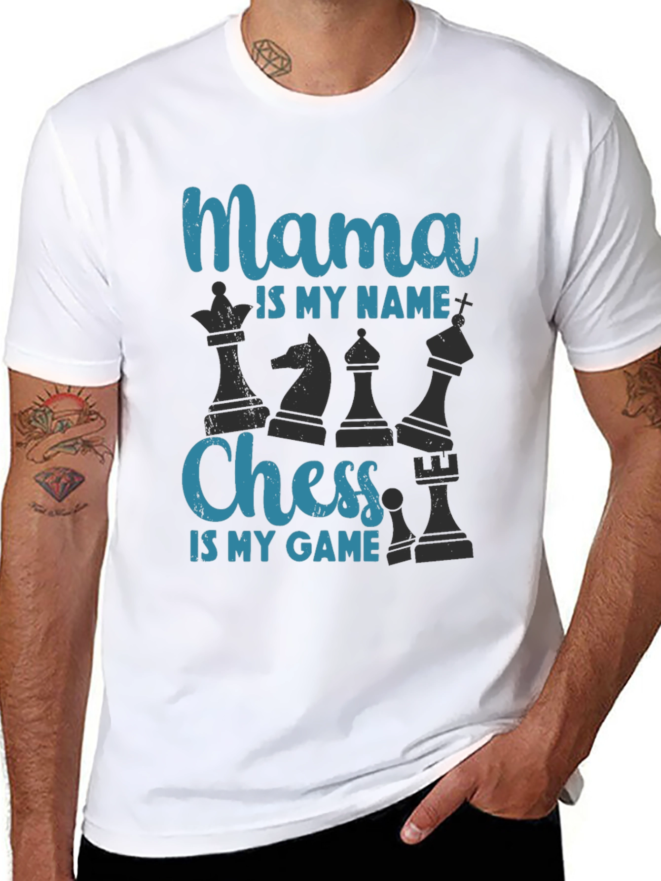 Mama Chess T-Shirt - Chess Lover Tee