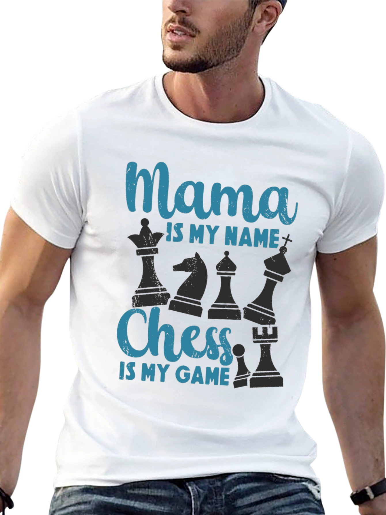 Mama Chess T-Shirt - Chess Lover Tee
