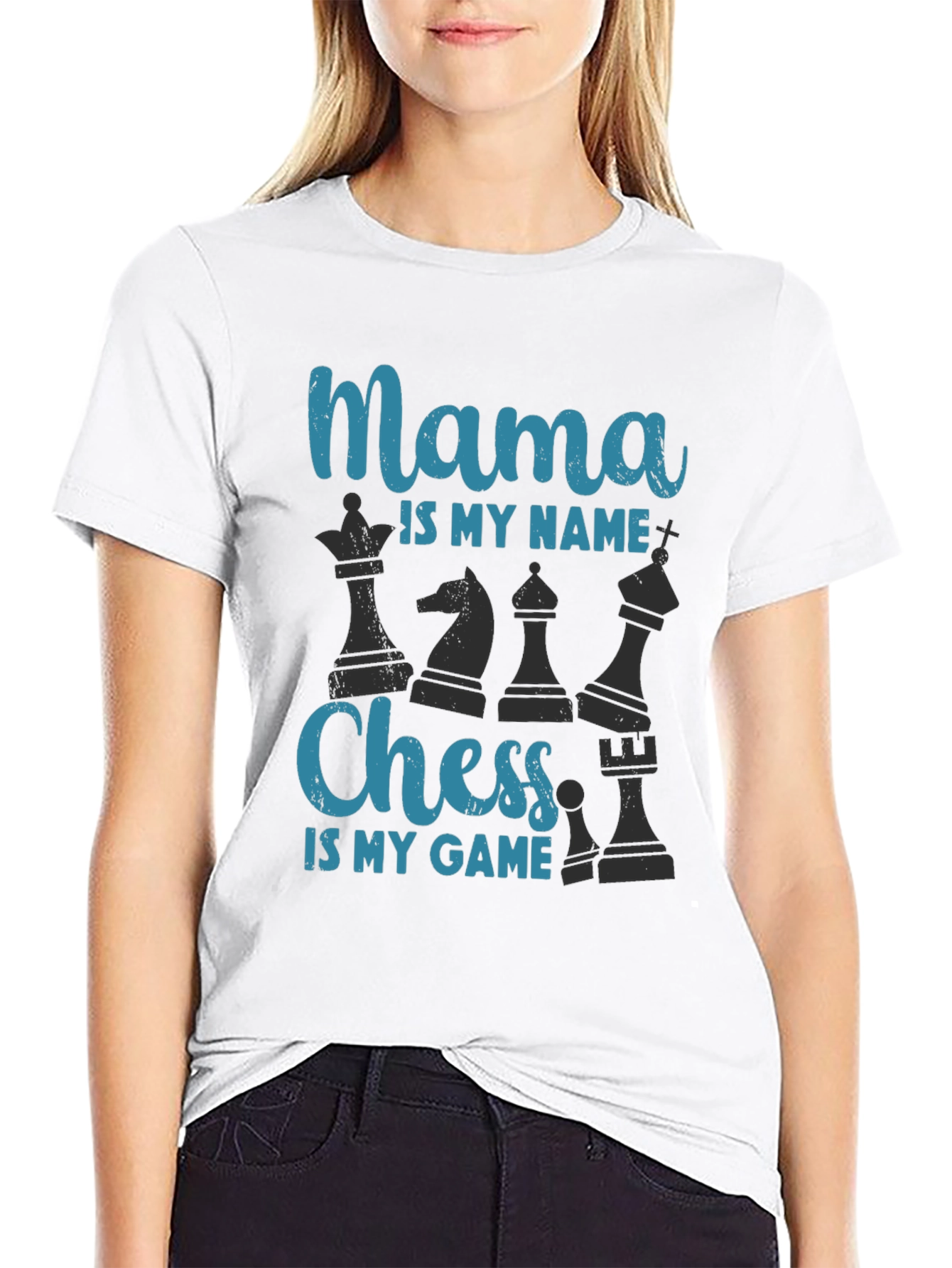 Mama Chess T-Shirt - Chess Lover Tee