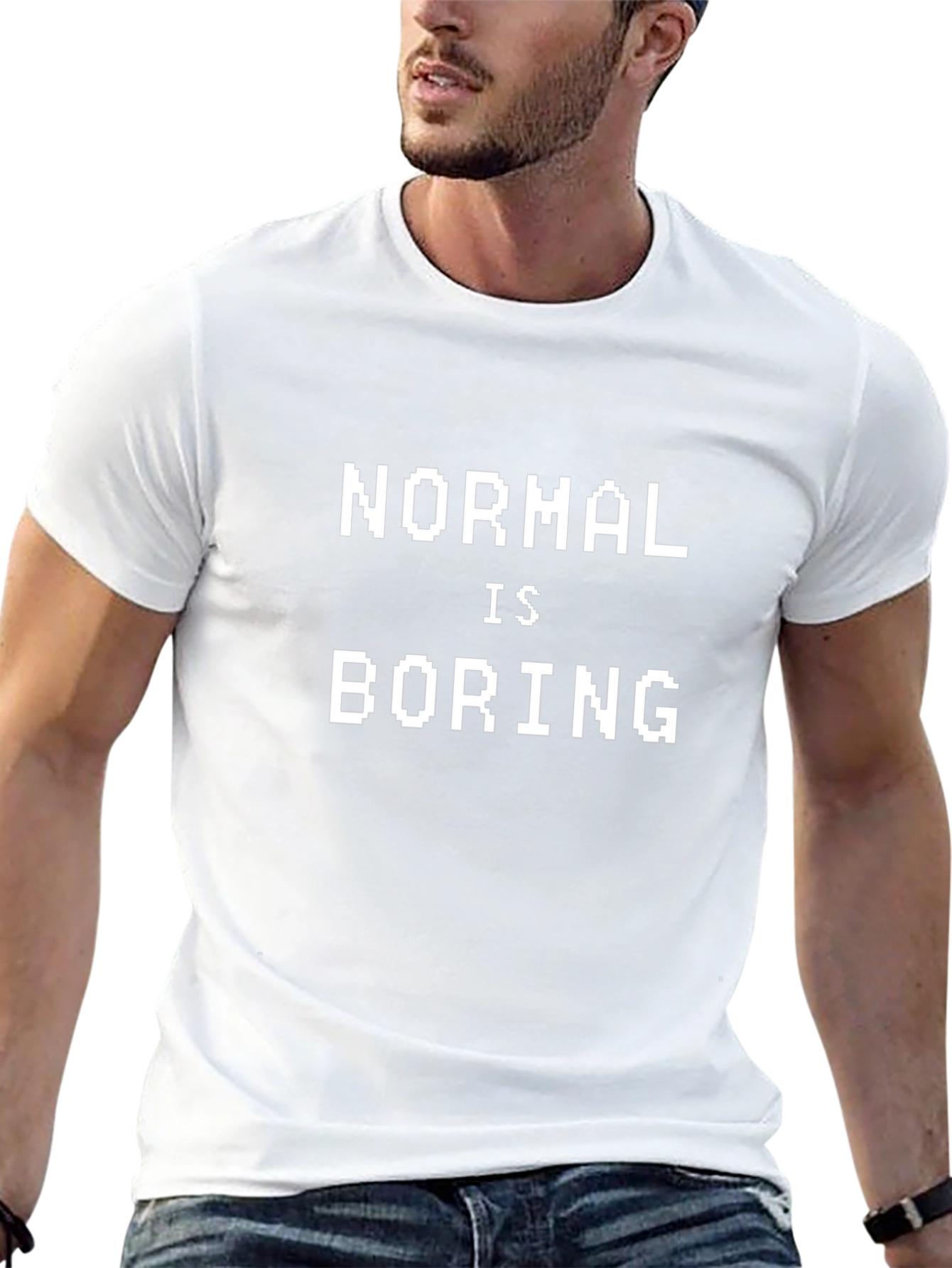 Normal is Boring Graphic Tee