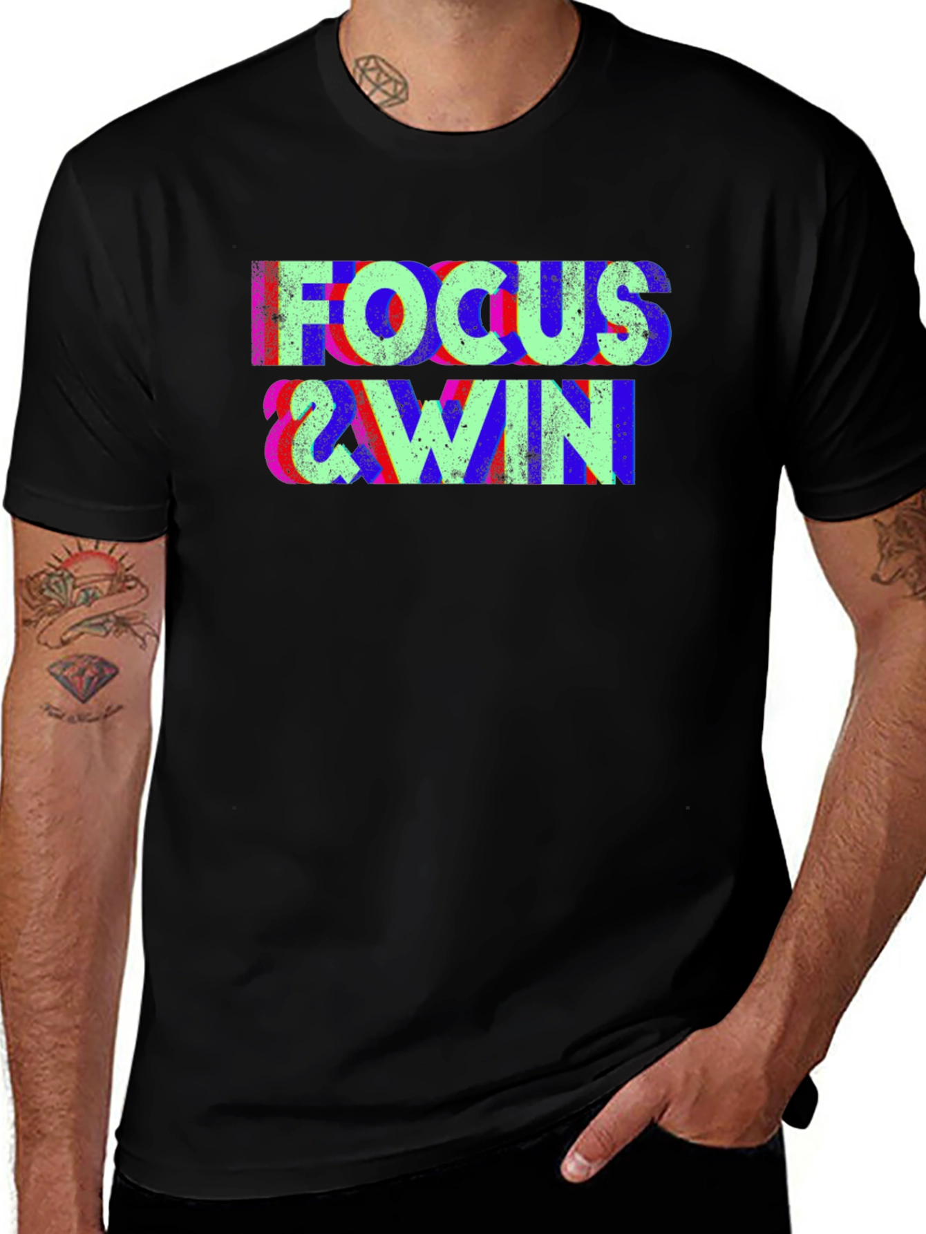 Focus & Win Graphic Tee