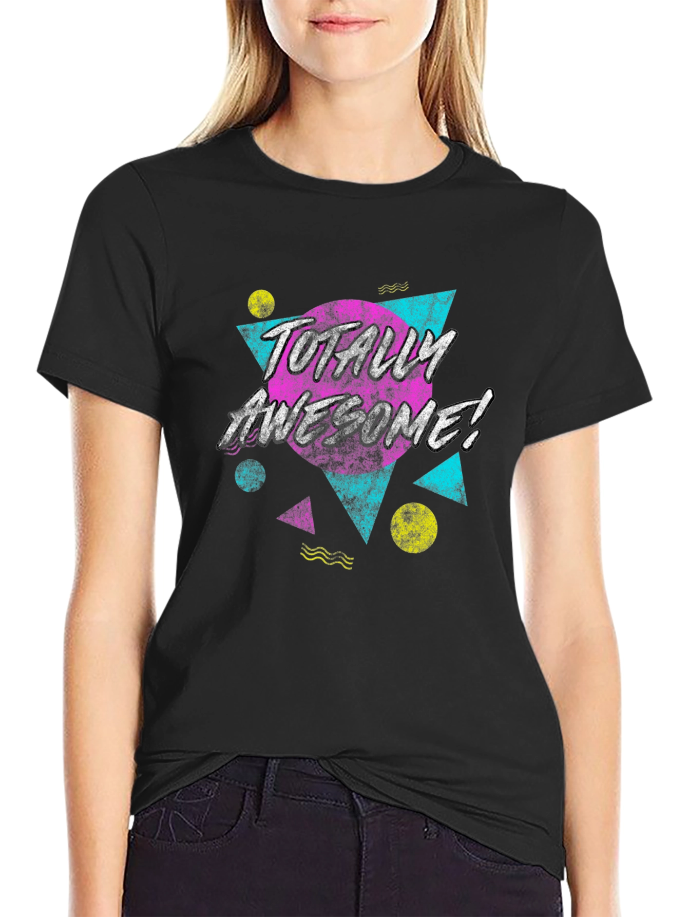 Totally Awesome Retro Graphic T-Shirt